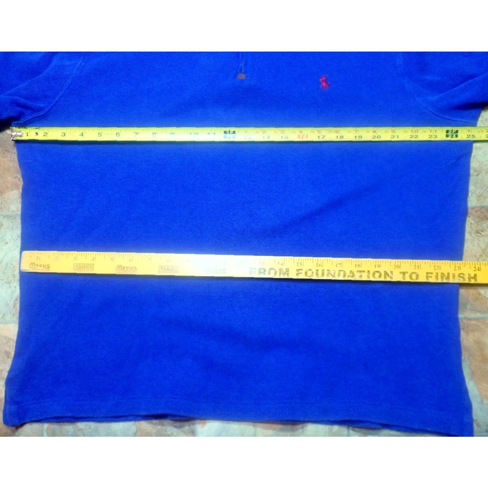 Polo Ralph Lauren Polo Ralph Lauren Polo Mock Neck Blue Pullover Sweatshirt Mens Large Embroidered Logo 1/4 Zip Knit Sweatshirt Size US L / EU 52-54 / 3 - 6 Thumbnail