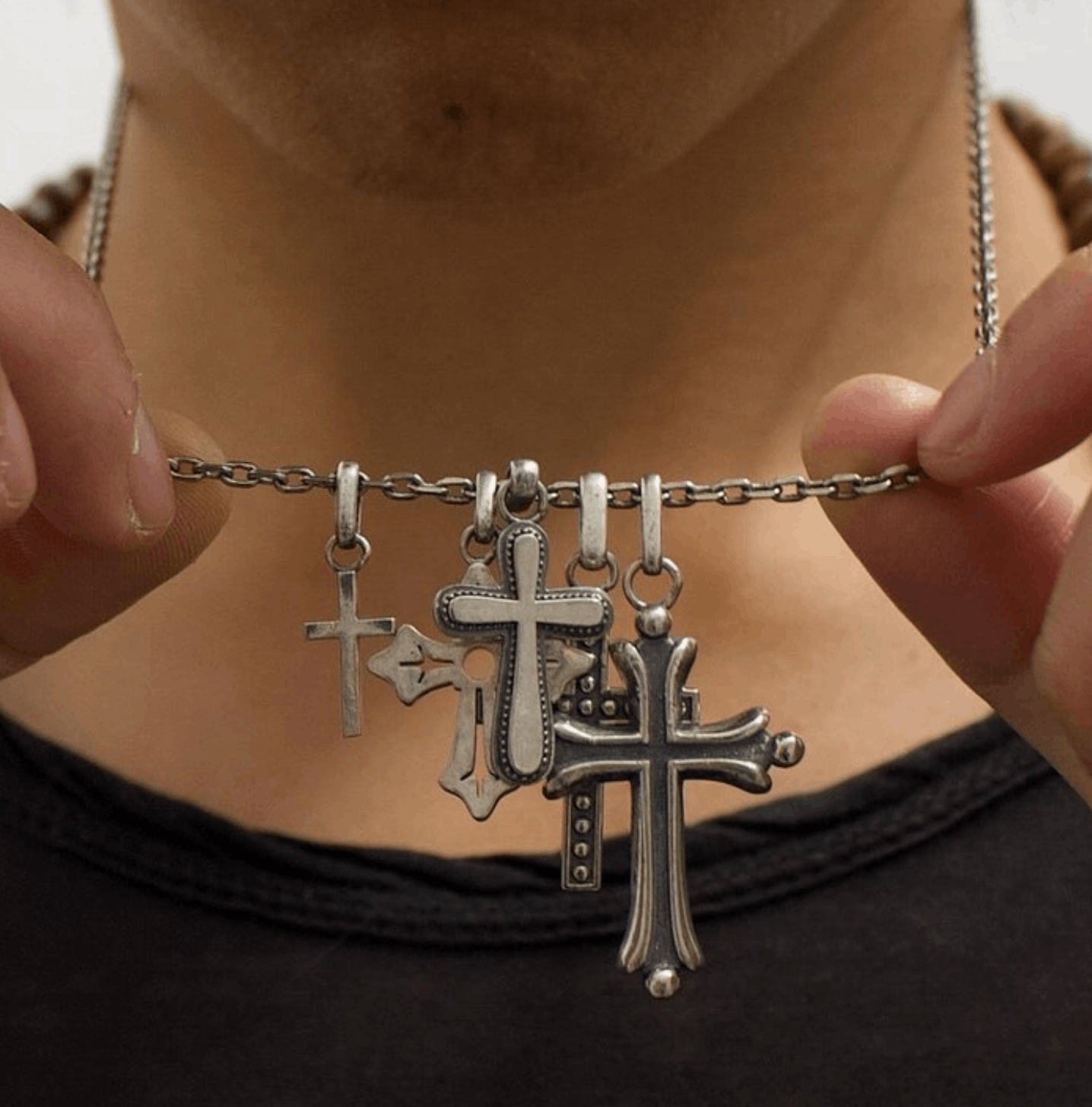 Undercover UNDERCOVER AW02 WITCHES CELL DIVISION MULTI CROSS