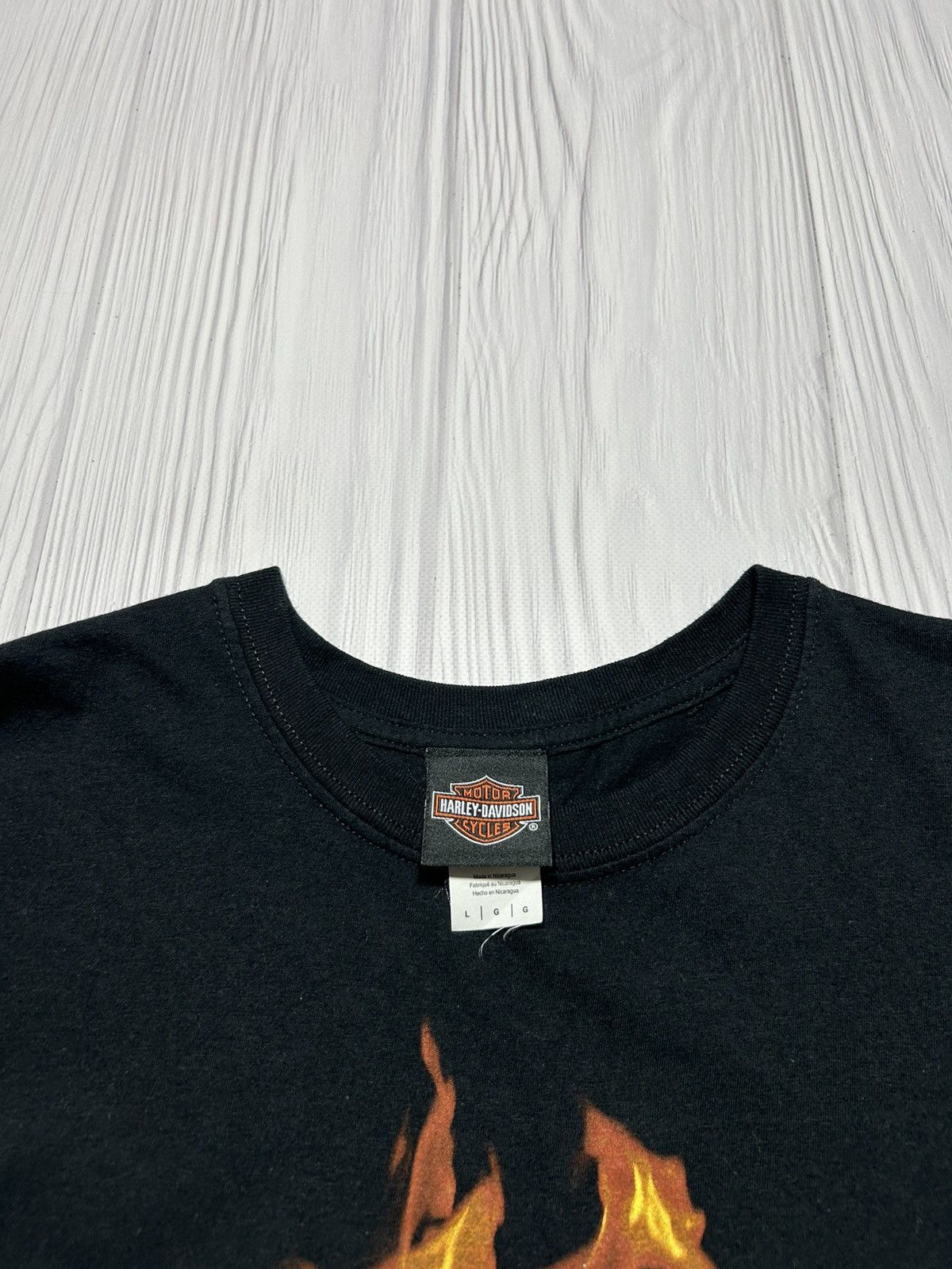 Vintage Harley Davidson Fire Skull Bike Week 2018 T-Shirt Size US L / EU 52-54 / 3 - 6 Thumbnail