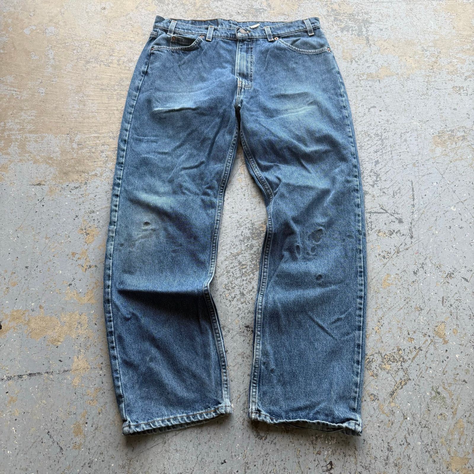 Levi's 90’s Levi’s OrangeTab 505 Straight Leg Jeans Made In USA Size US 35 - 2 Thumbnail
