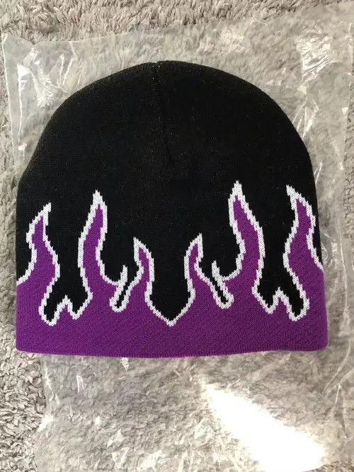 Other Inferno Fire Flame Beanie Size ONE SIZE - 1 Thumbnail