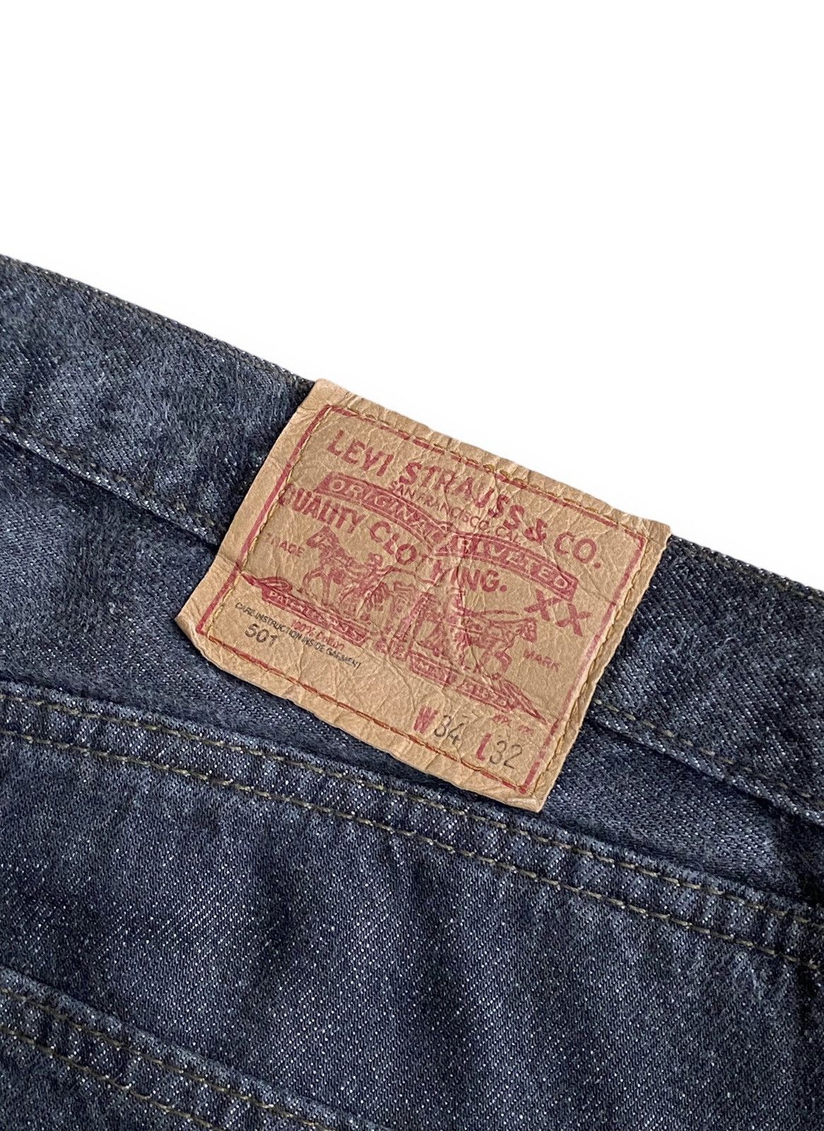 Levi's × Vintage Levi’s 501 Vintage Made in USA Jeans Size US 34 / EU 50 - 5 Thumbnail