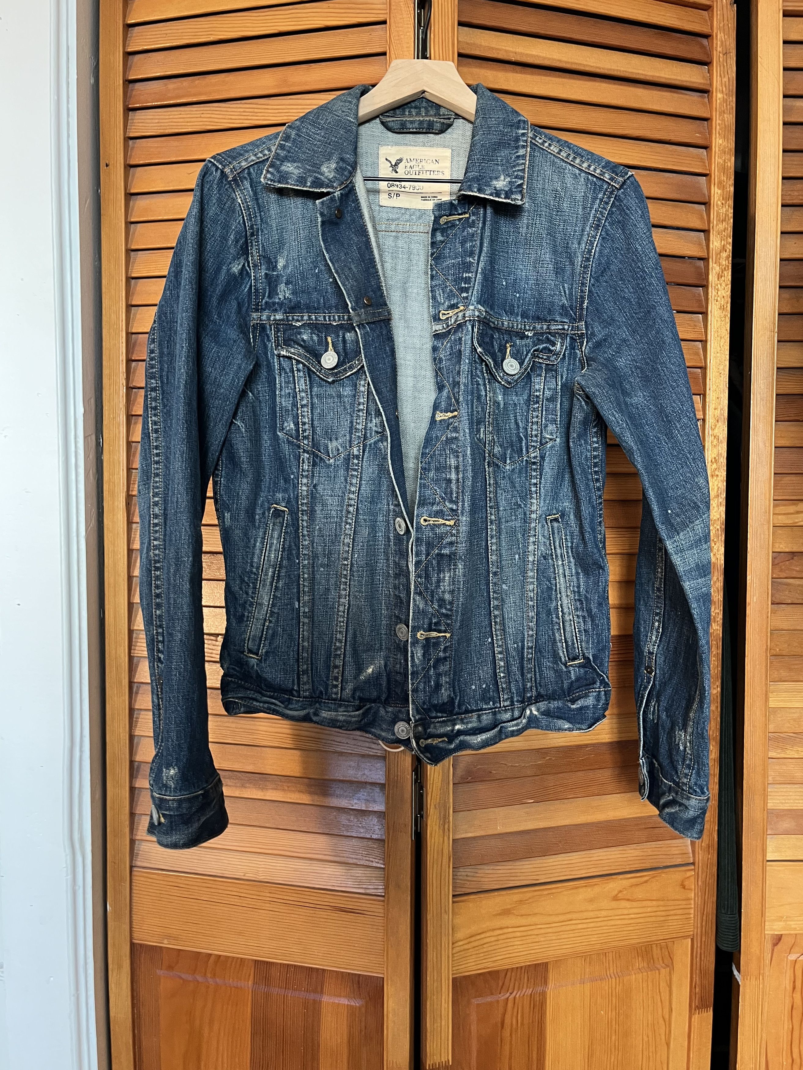 American Eagle Outfitters AE vintage denim jacket Size US S / EU 44-46 / 1 - 1 Thumbnail