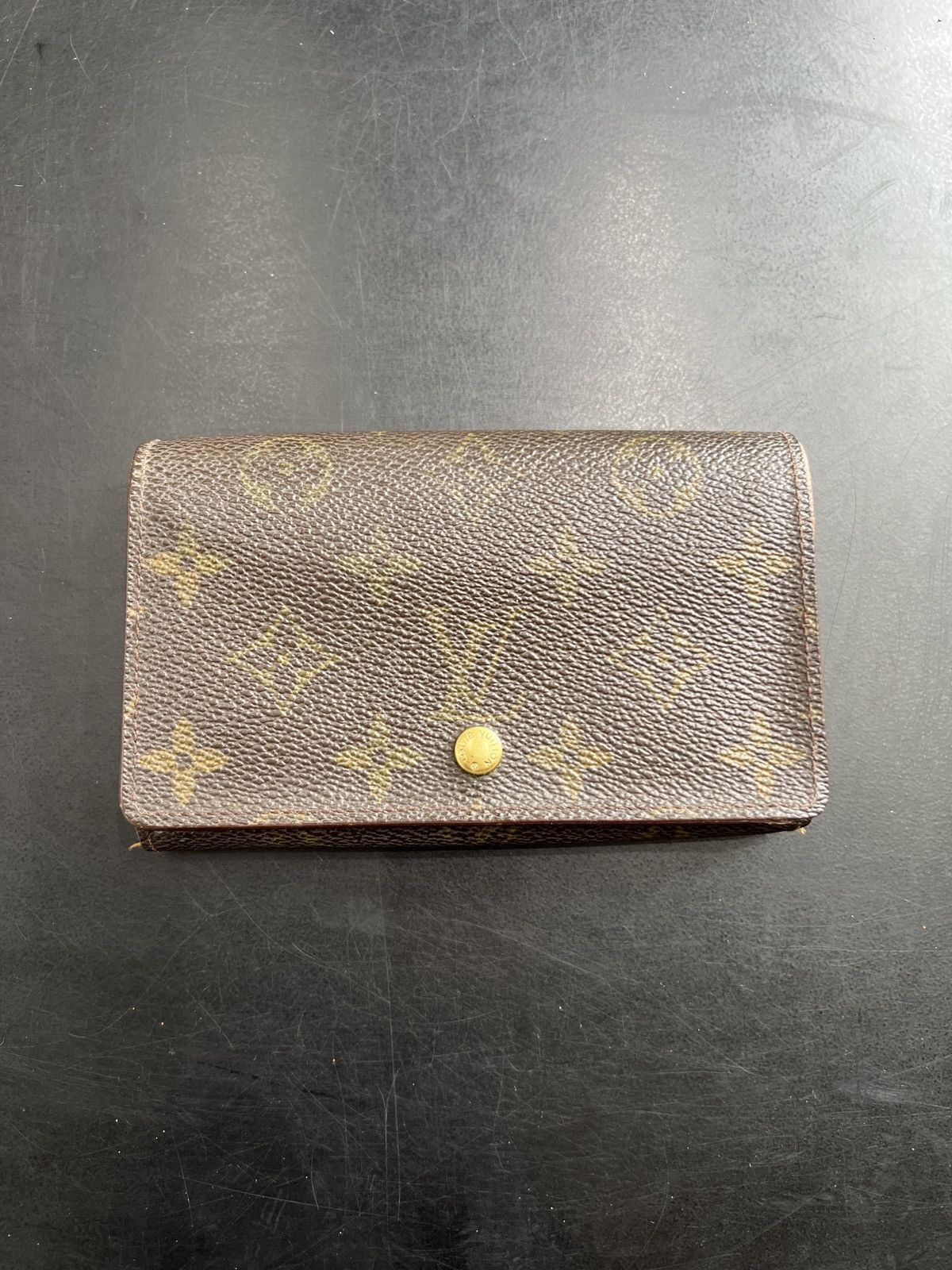 Louis Vuitton × Vintage Louis Vuitton Monogram Long Button Wallet Size ONE SIZE - 2 Thumbnail