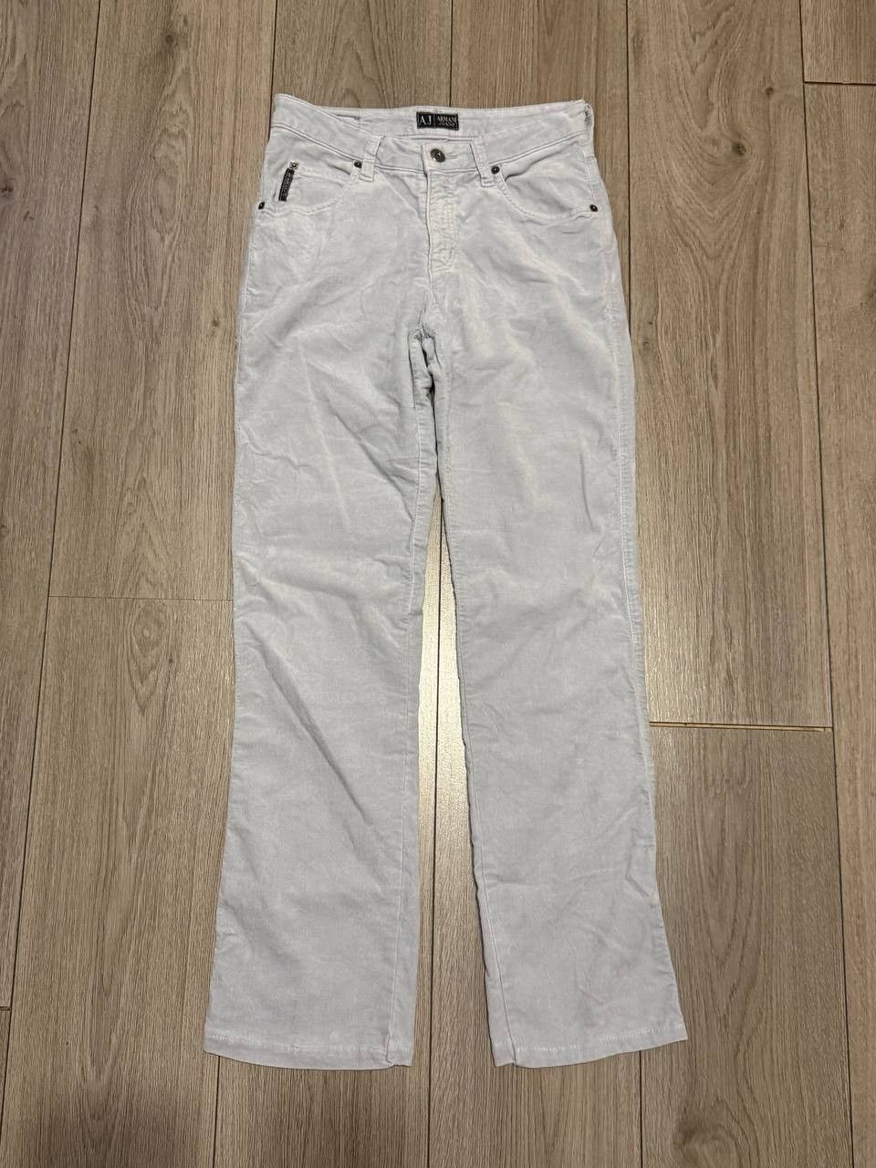 Armani armani jeans women size 27 womens blue metal logo Size 27" / US 4 / IT 40 - 1 Thumbnail