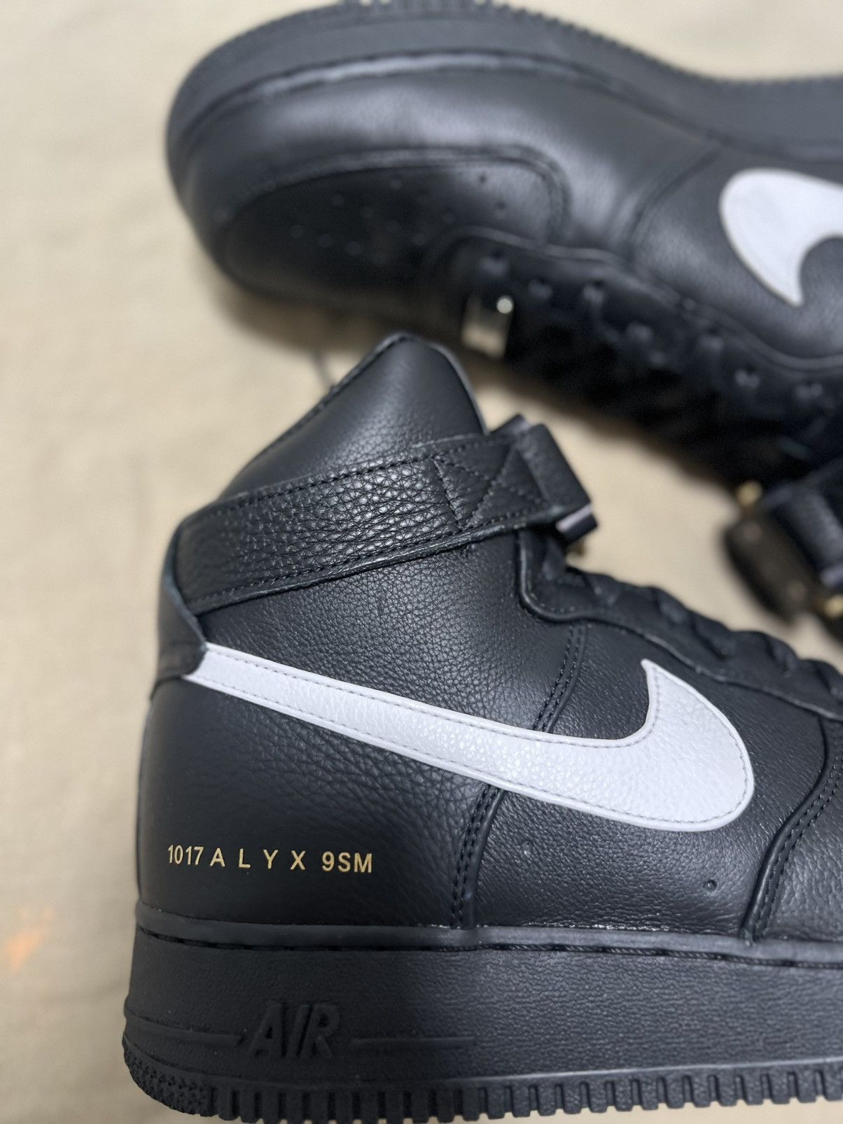 1017 ALYX 9SM 1017 ALYX 9SM x Air Force 1 High 'Black White' Size US 11.5 / EU 44-45 - 3 Thumbnail