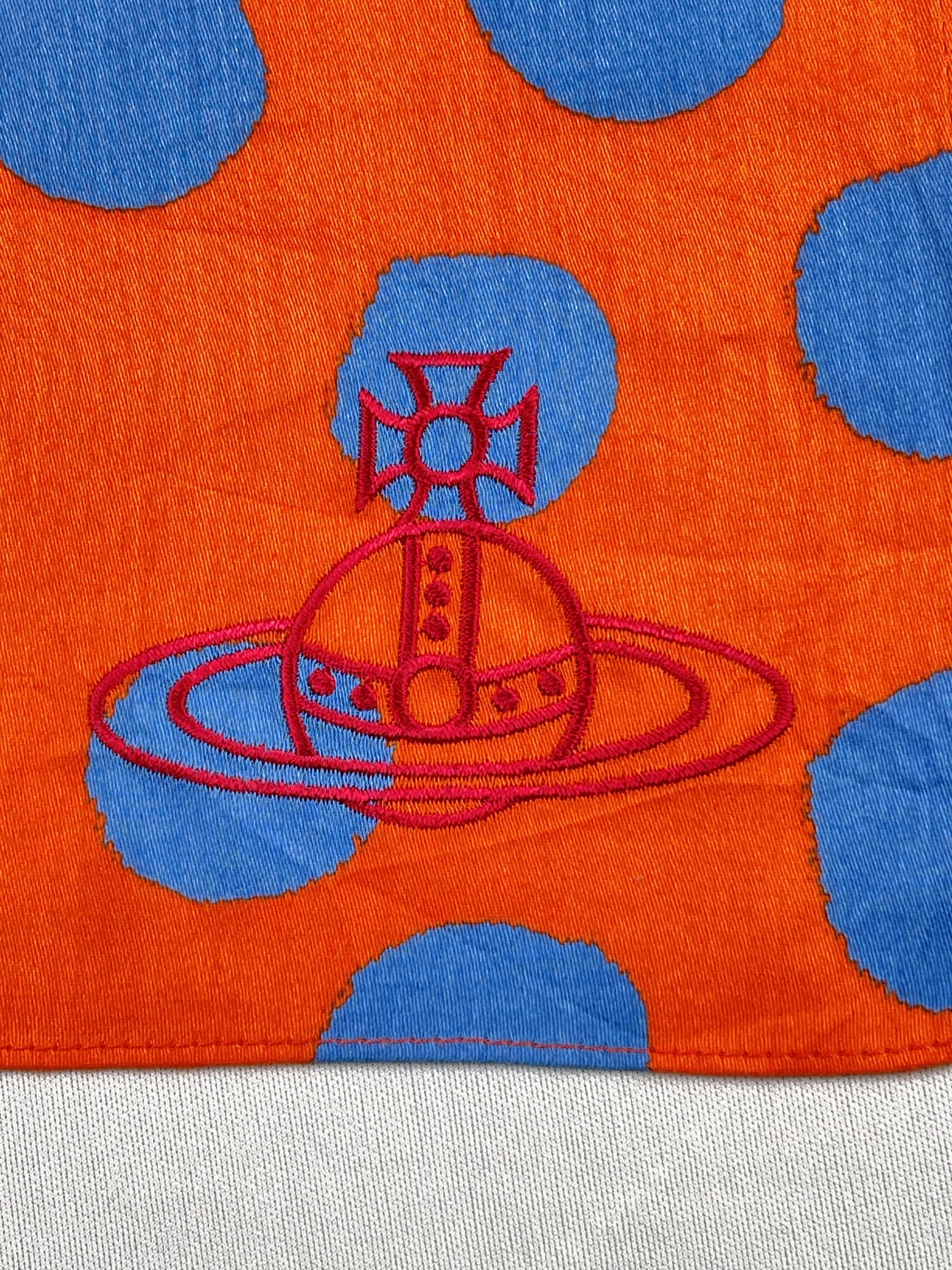 Vivienne Westwood Vivienne Westwood Handkerchief Pocket Square Bandana HM0045 Size ONE SIZE - 6 Thumbnail