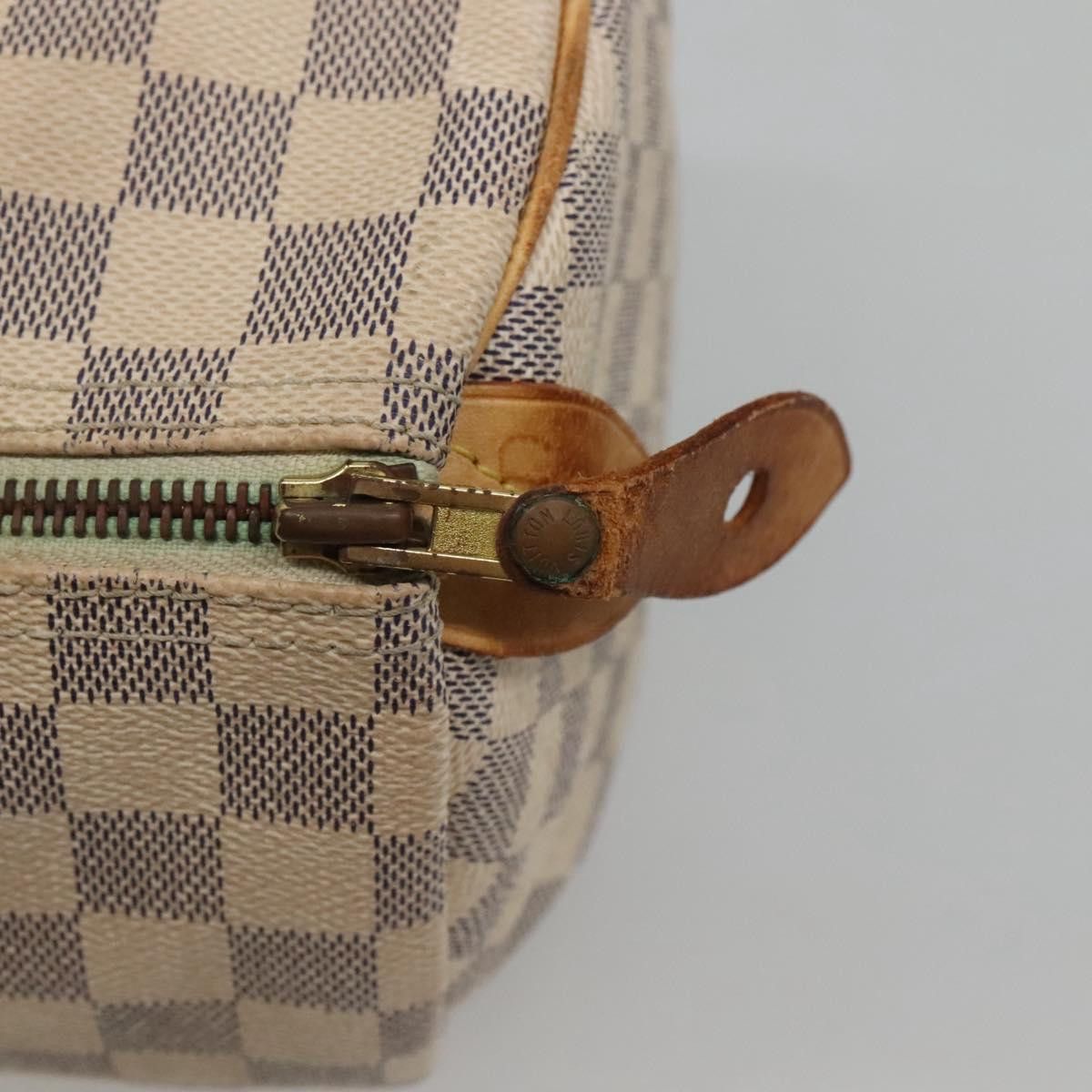 Louis Vuitton LOUIS VUITTON Damier Azur Speedy 30 Hand Bag N41533 Size ONE SIZE - 8 Thumbnail