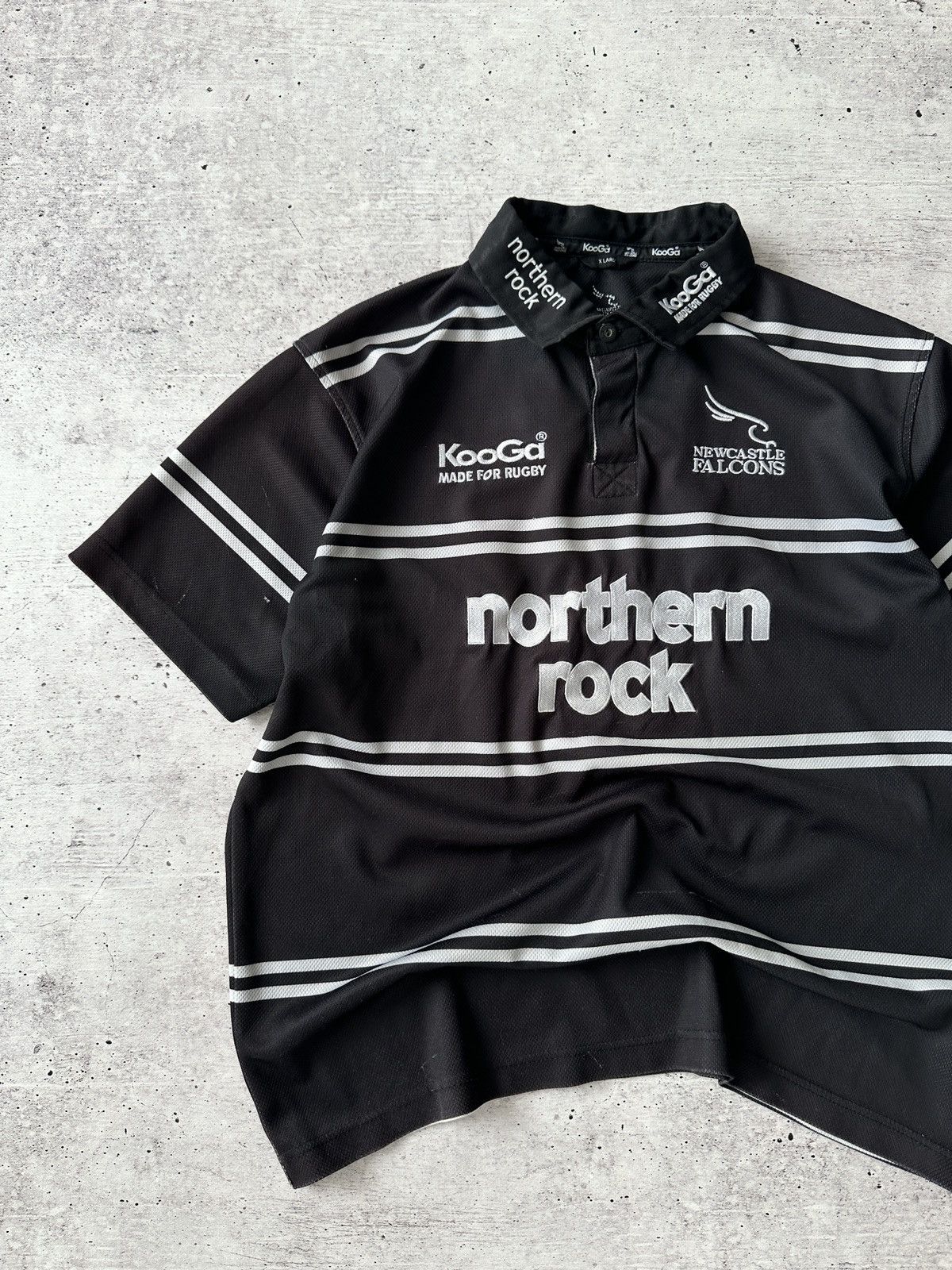 Rugby Ralph Lauren Newcastle Falcons Rugby Home Jersey Kooga 2006/2007 Size US XL / EU 56 / 4 - 3 Thumbnail