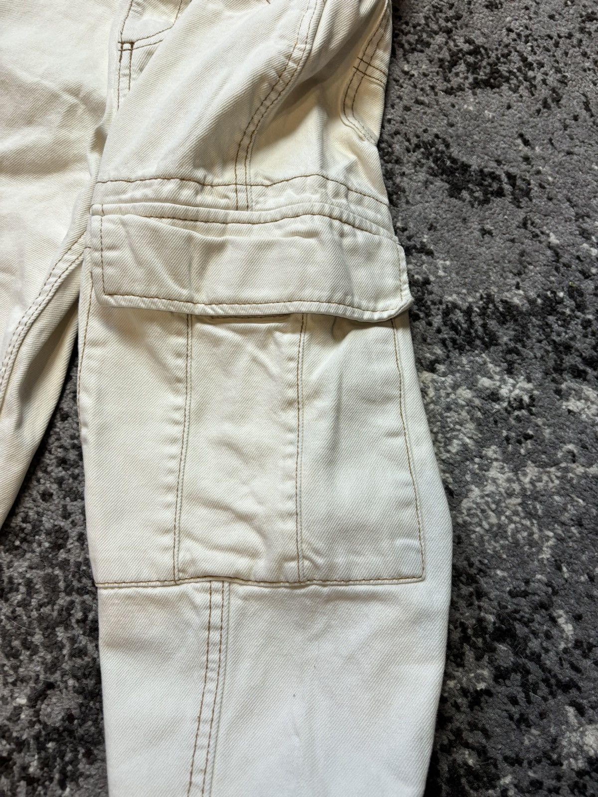Urban Outfitters × Vintage Woman Urban outfitters Beige Cargo pants Size 28" / US 6 / IT 42 - 2 Thumbnail