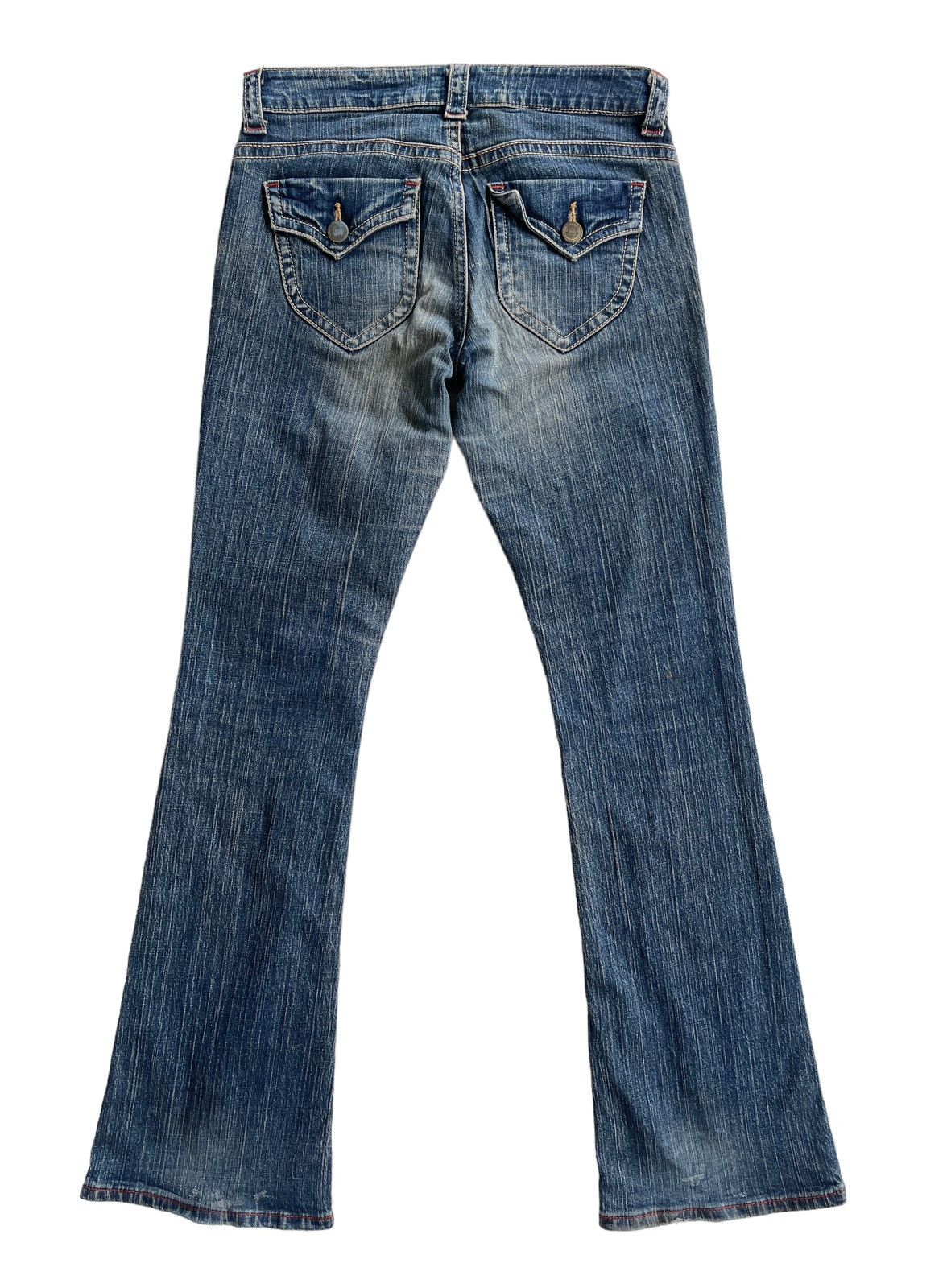 Japanese Brand Vintage Japanese G-Seventeen Women Flare Denim Size 28" / US 6 / IT 42 - 2 Thumbnail