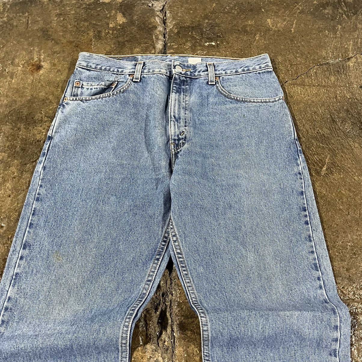 Levi's × Vintage Crazy Vintage 90s Levi's 505 Faded Essential Skater Jeans Size US 34 / EU 50 - 7 Thumbnail