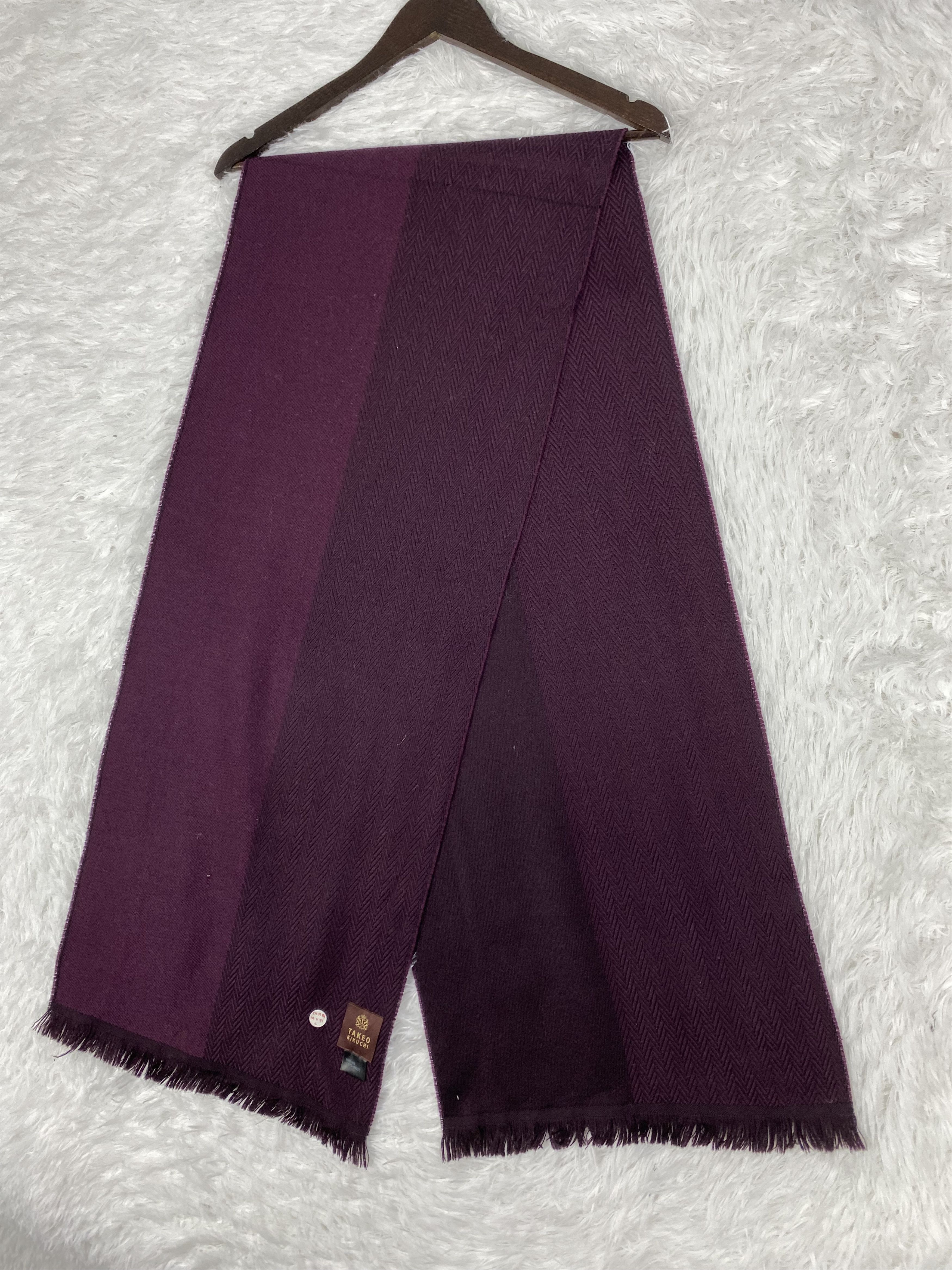 Takeo Kikuchi × Vintage Vintage Takeo Kikuchi Scarf / Muffler Neckwear PM0184 Size ONE SIZE - 3 Thumbnail