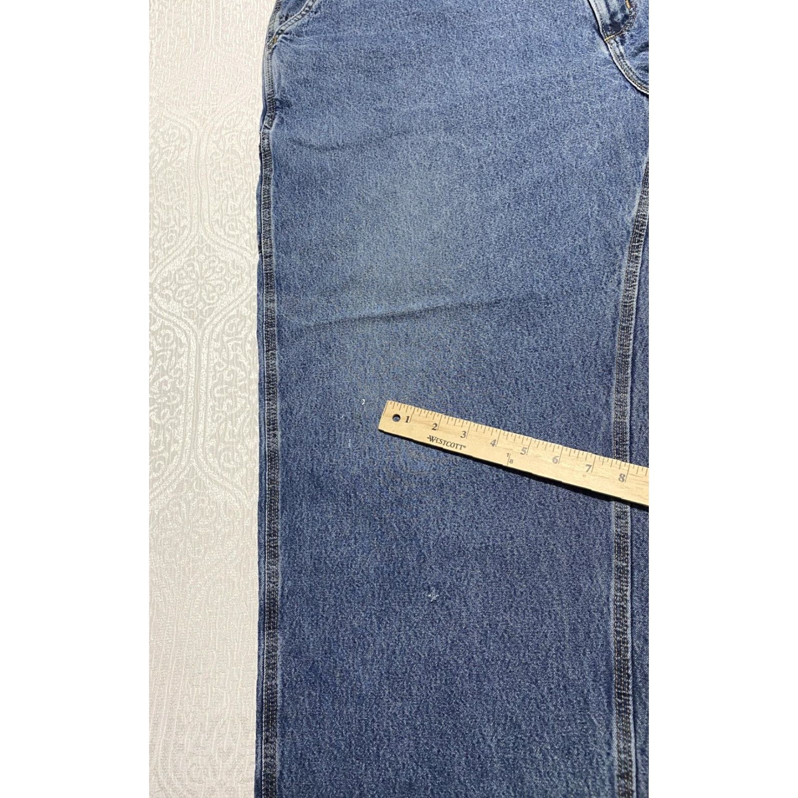 Carhartt Carhartt Jeans Mens 48x30 Blue B13 DPS Original Dungarees Work Utility Carpenter Jeans Size US 32 / EU 48 - 4 Thumbnail