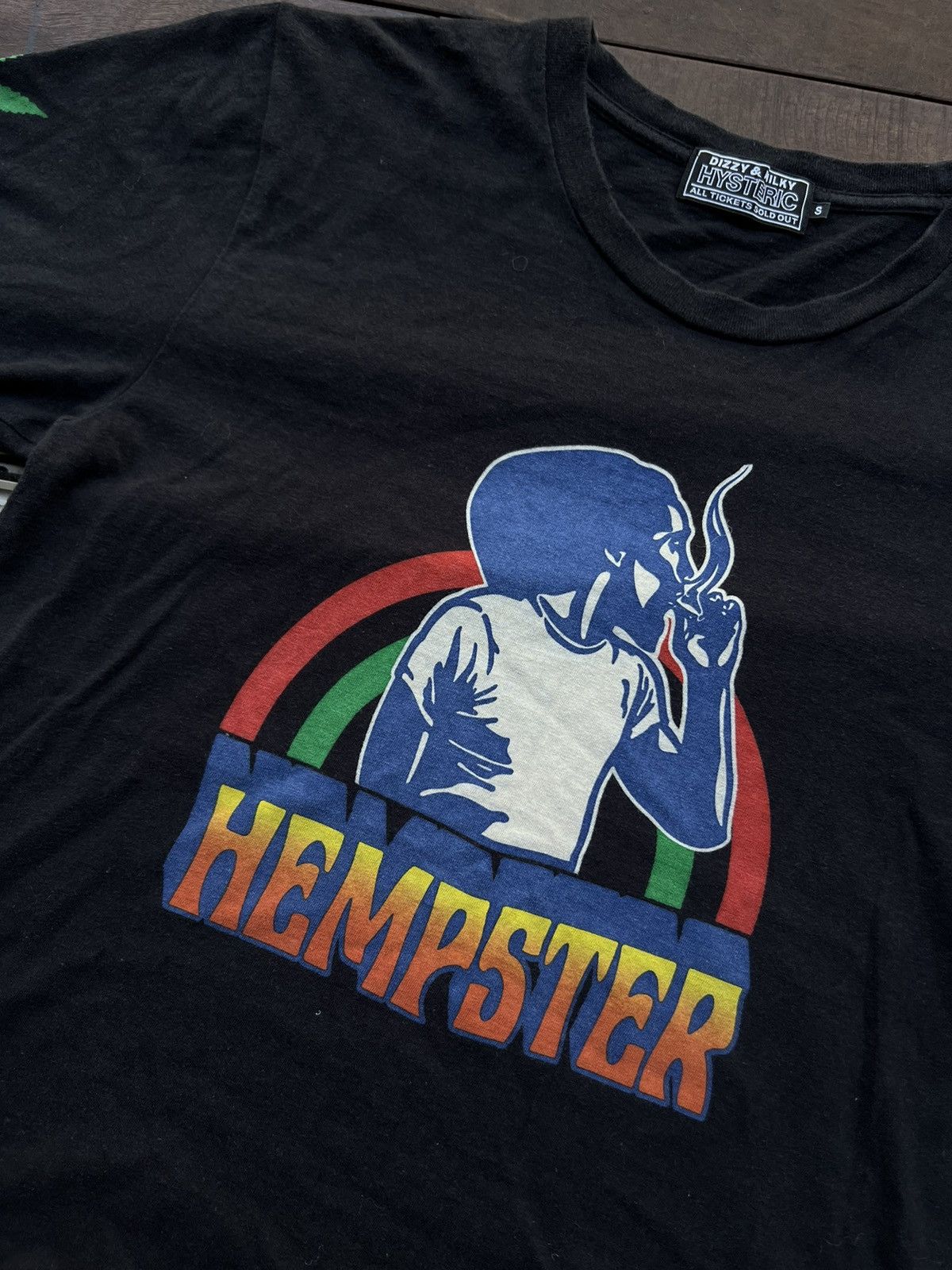 Hysteric Glamour HYSTERIC GLAMOUR HEMPSTER RASTA TEE Y2K BOB MARLEY Size US S / EU 44-46 / 1 - 2 Thumbnail
