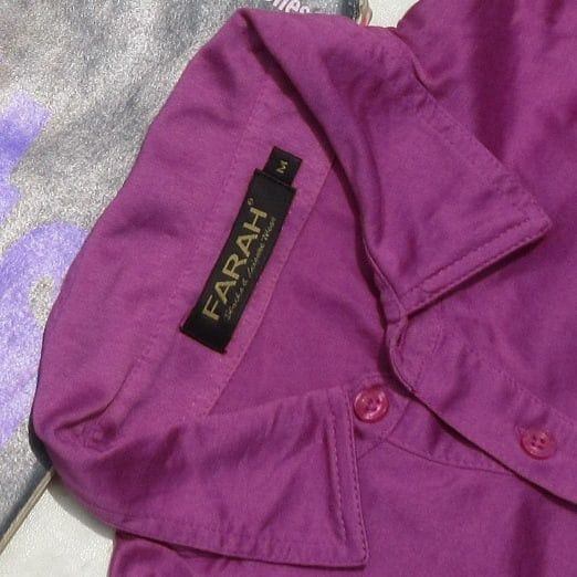 Farah Farah polo shirt Slacks And Leisure Wear Red Dragon Velvet Size US M / EU 48-50 / 2 - 2 Thumbnail