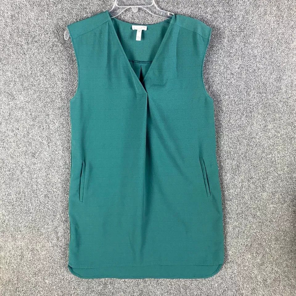 Other Leith Top Women's Medium Sleeveless 100% Polyester V-Neck M Size M / US 6-8 / IT 42-44 - 1 Thumbnail