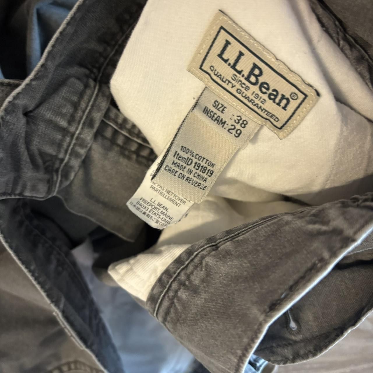 Vintage Crazy Vintage Y2K/2000s Baggy Grey Workwear Skater Style Cargo Pants! 36x28 Size US 36 / EU 52 - 7 Thumbnail