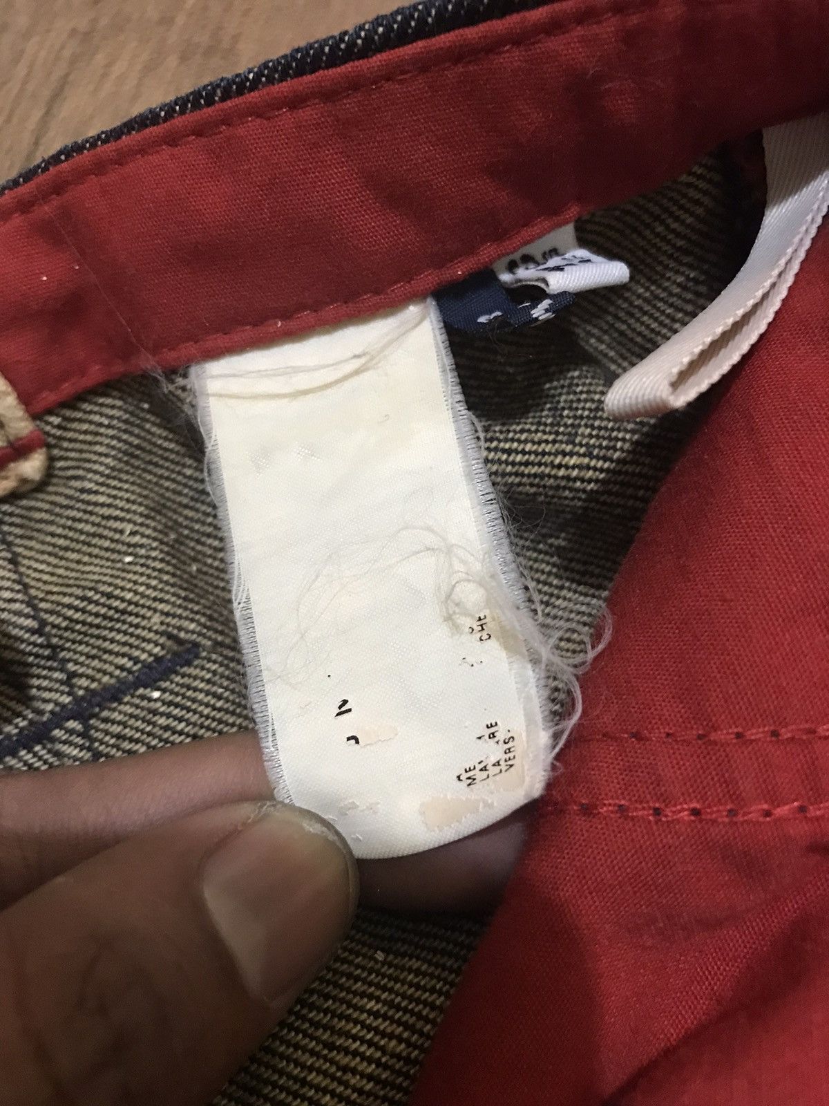 Emporio Armani × Japanese Brand × Vintage ARMANI JEANS VINTAGE DENIM CARGO Size US 34 / EU 50 - 10 Thumbnail