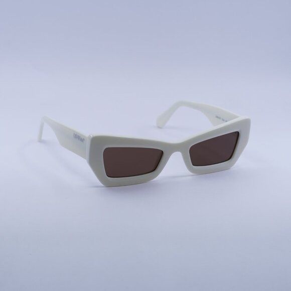 Off-White 🕶️New Off-White OERI137 AURORA 0164 White Sunglasses Size ONE SIZE - 1 Thumbnail