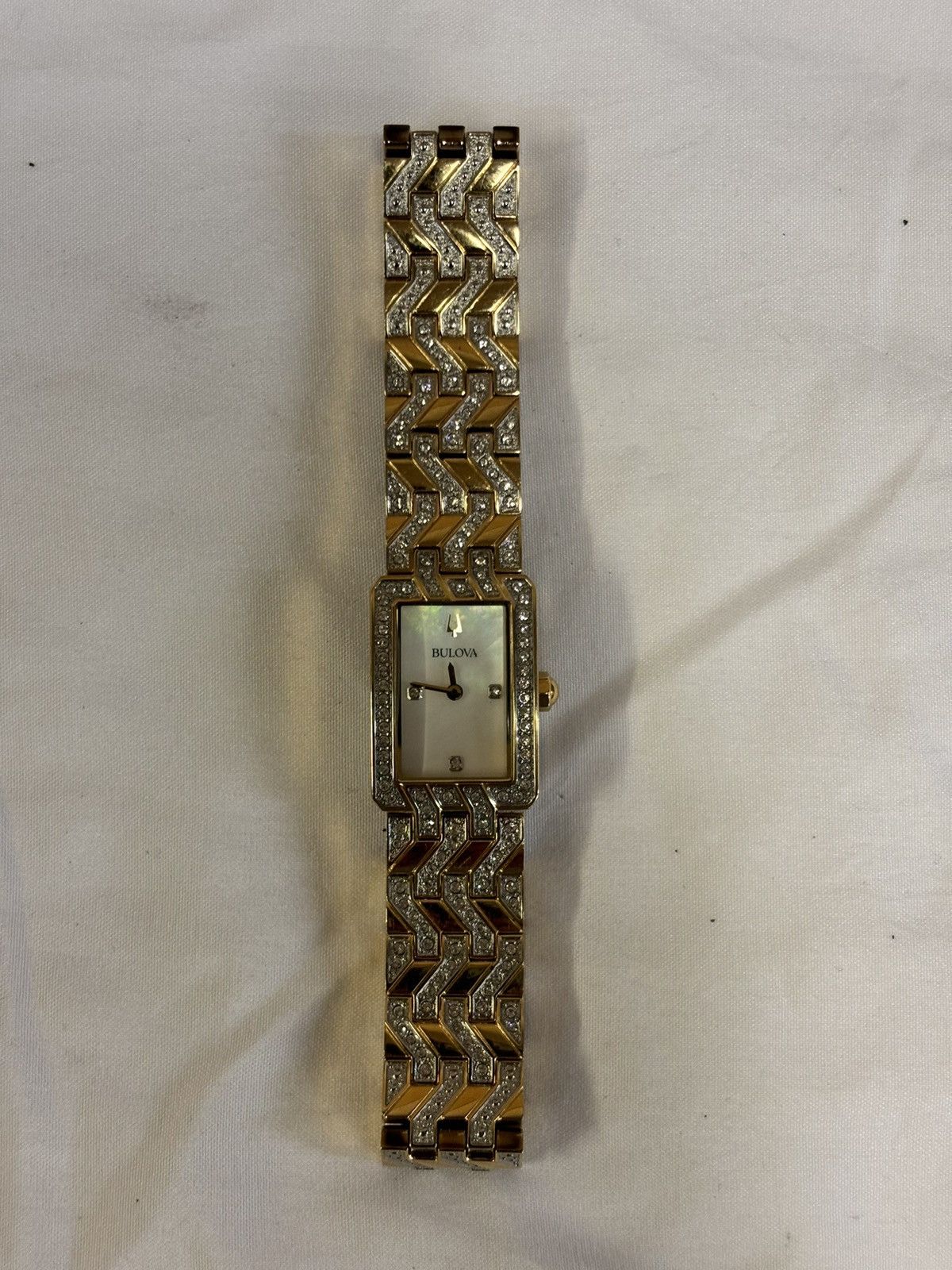 Bulova Bulova Women’s 98L301 Classic Diamond Gold Tone Womens Watch Size ONE SIZE - 11 Thumbnail