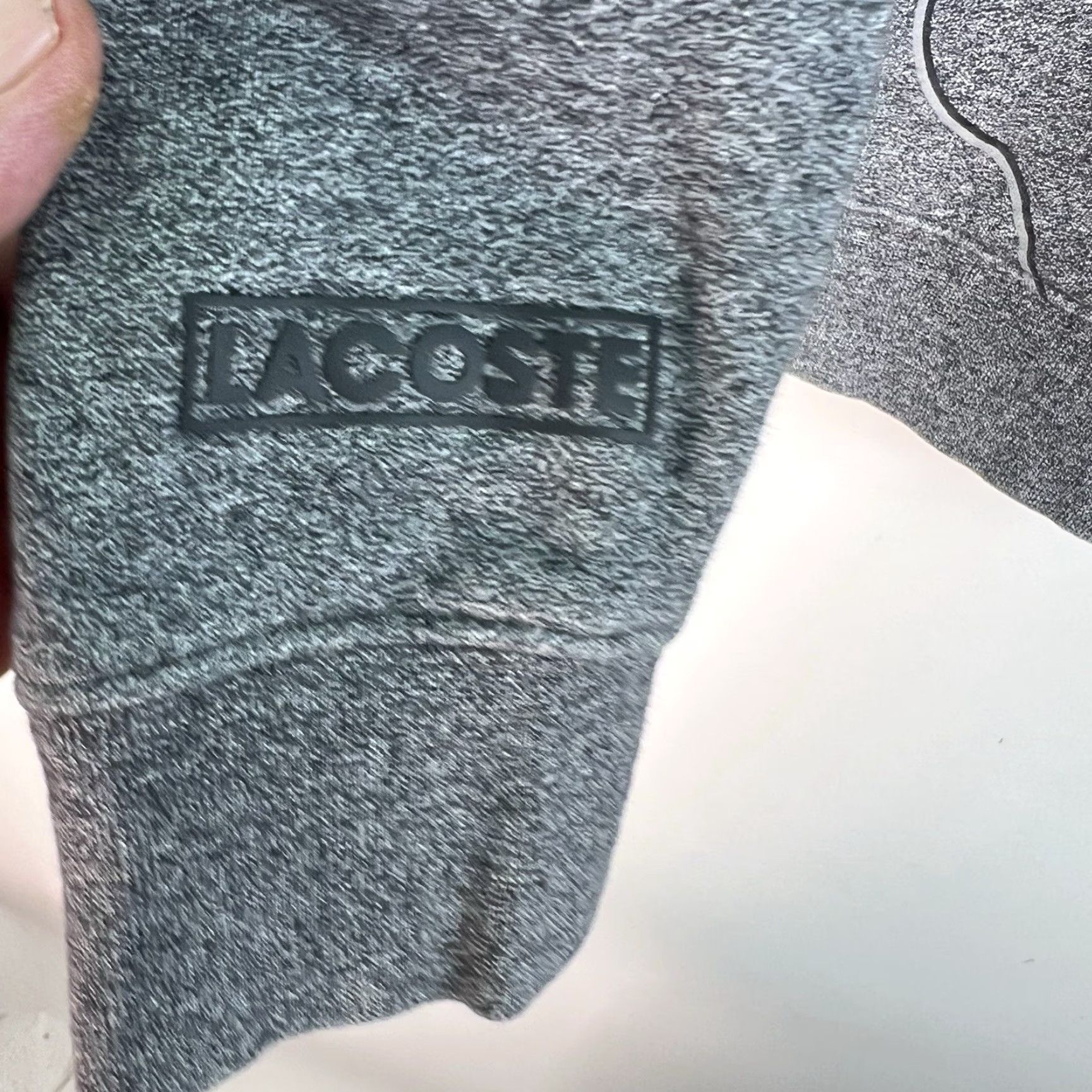 Lacoste VINTAGE Lacoste Sport Sweatshirt Mens Size M Crew Neck Graphic Print Fleece Heather Gray Sports Style Size US M / EU 48-50 / 2 - 5 Thumbnail