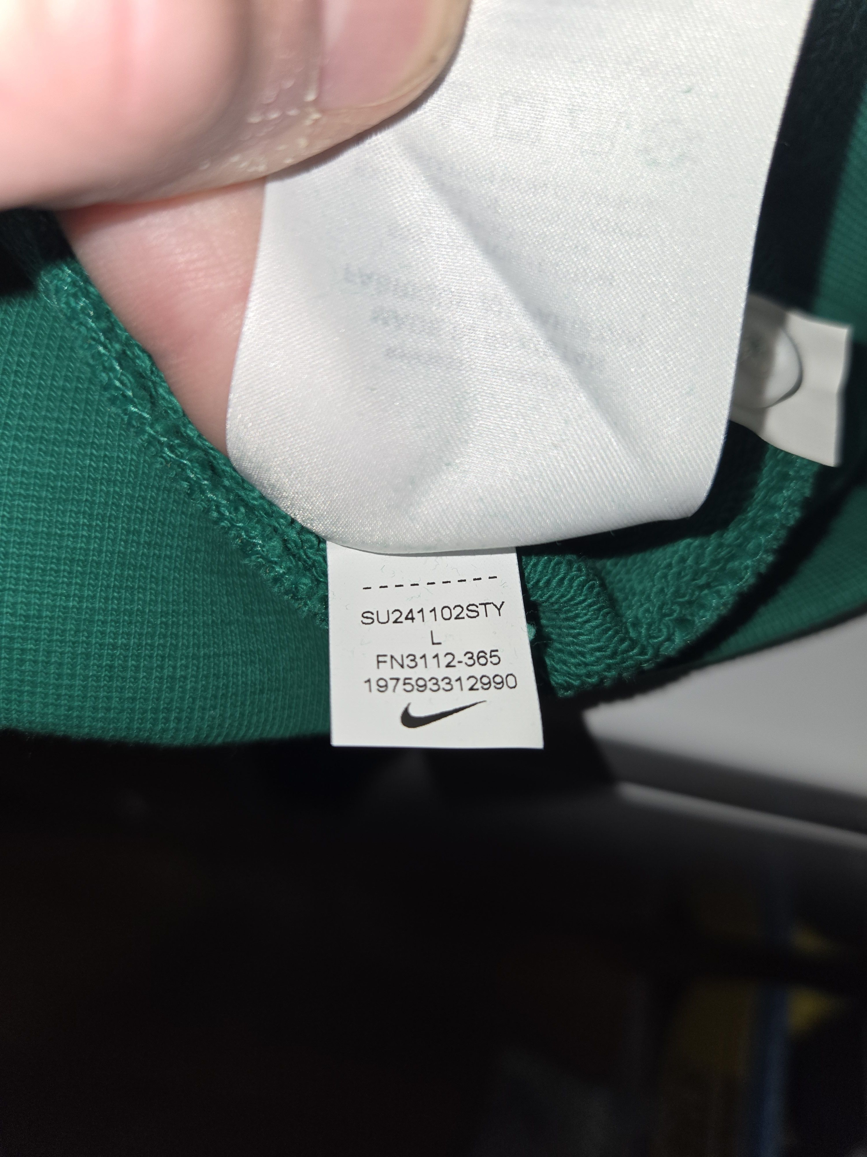Nike NIKE PULLOVER W/COLAR Size US L / EU 52-54 / 3 - 5 Thumbnail