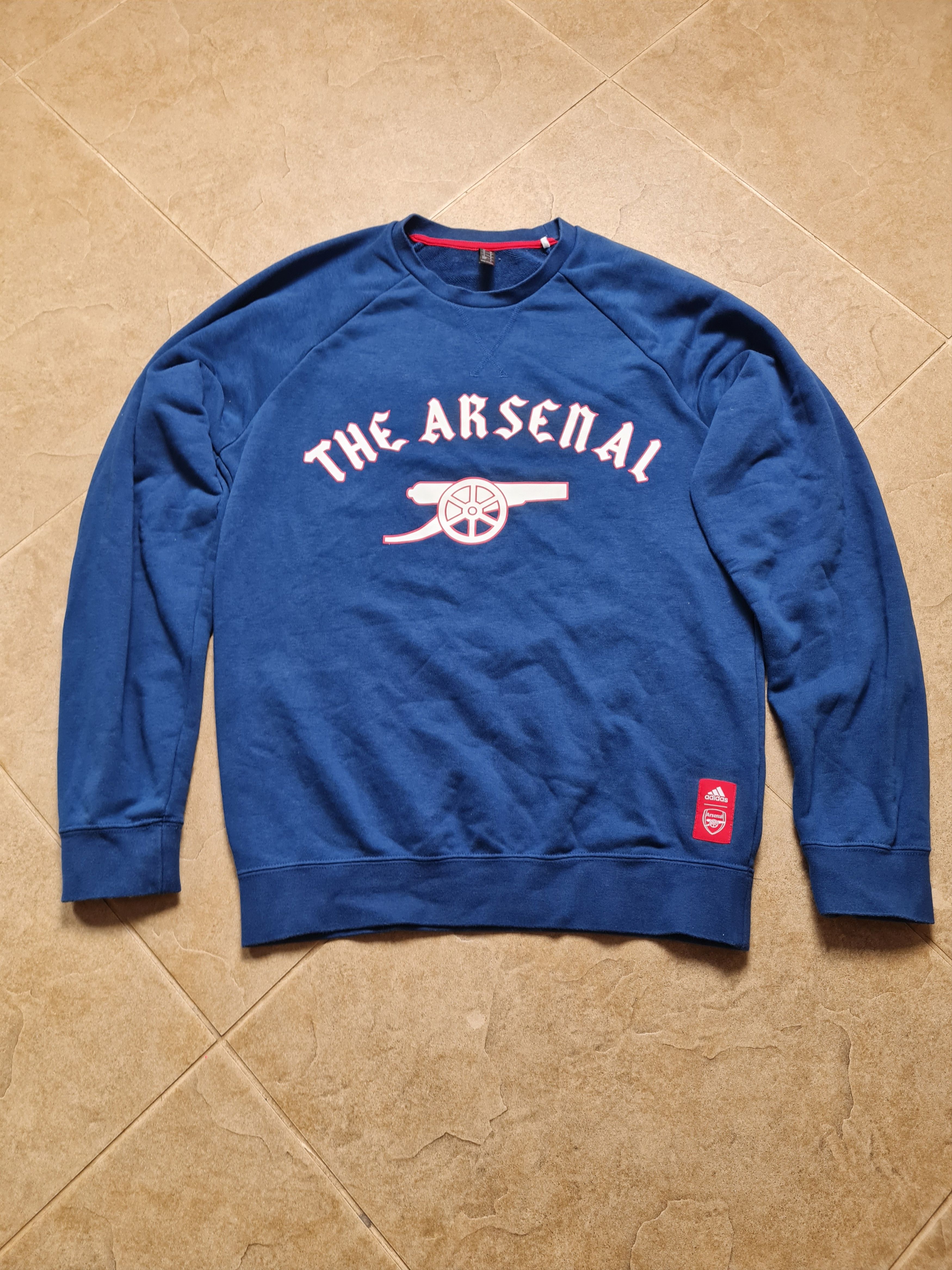 Adidas Sweatshirt Arsenal Adidas Graphic Crew Mystery Blue 21/22 Size US M / EU 48-50 / 2 - 5 Thumbnail
