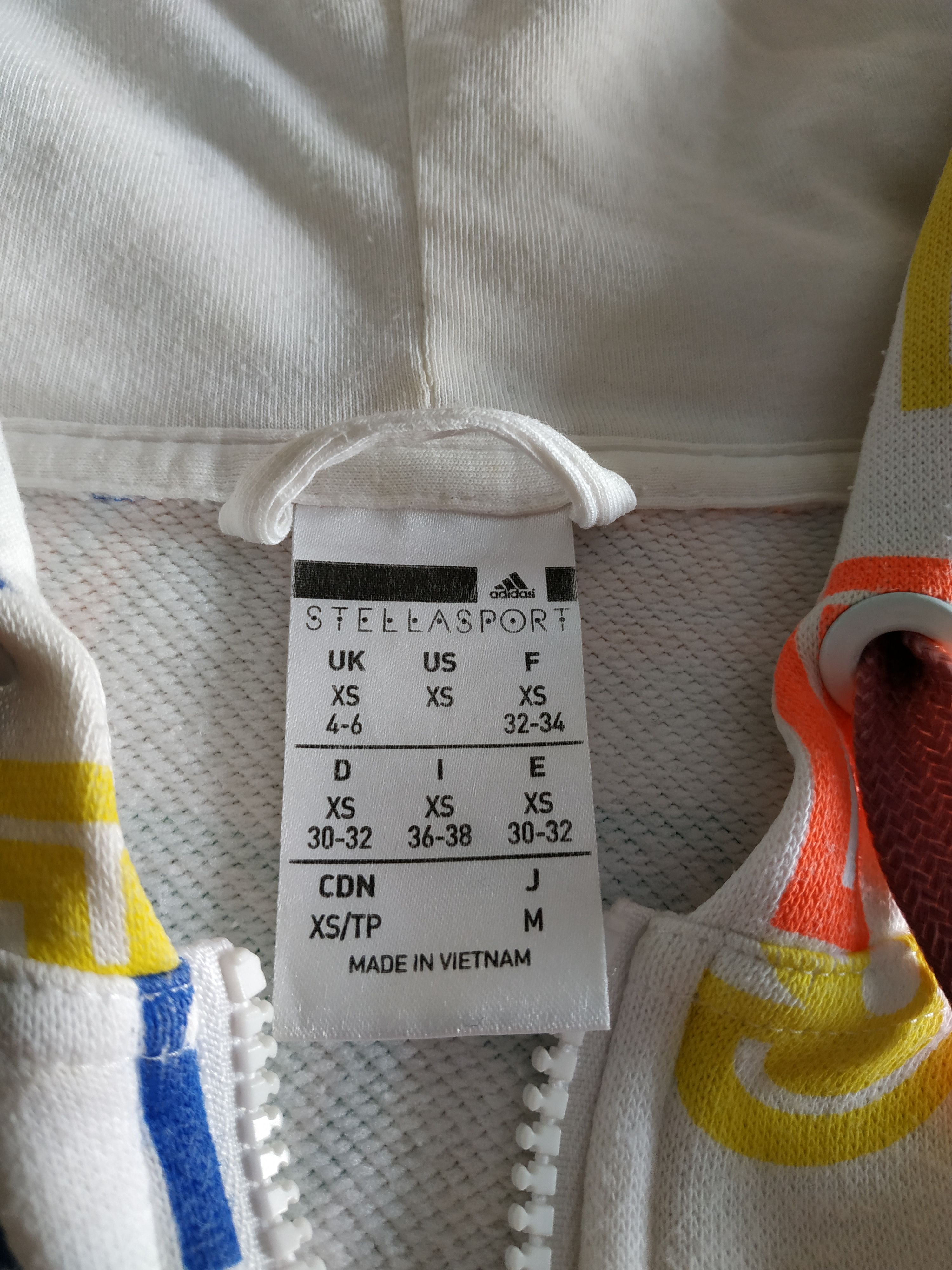 Adidas × Stella McCartney Adidas x Stella McCartney Women's Full Zip Hoodie, s. XS Size XS / US 0-2 / IT 36-38 - 9 Thumbnail