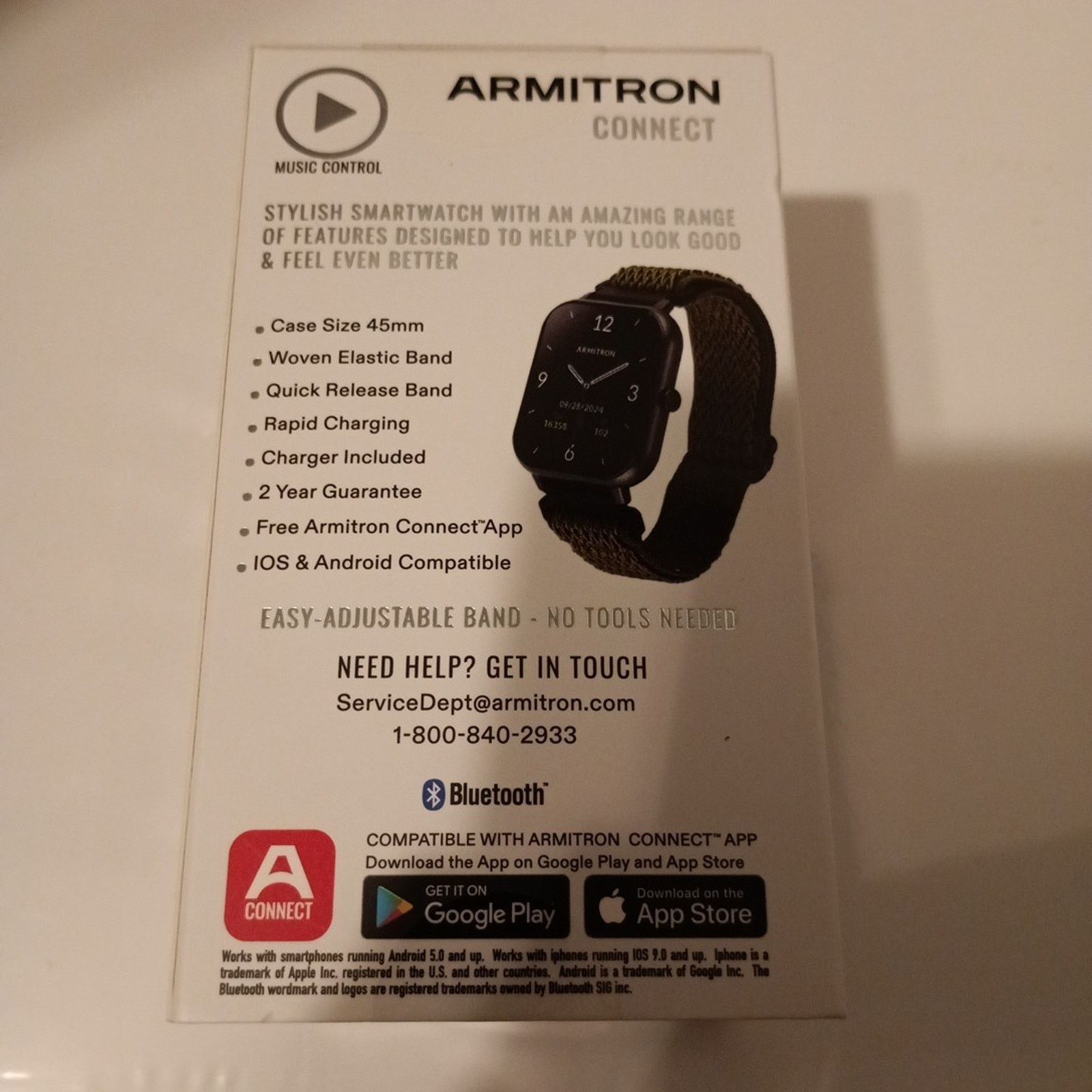 Other Armitron Connect Unisex Eclipse Smartwatch, Forrest Green Size ONE SIZE - 3 Thumbnail