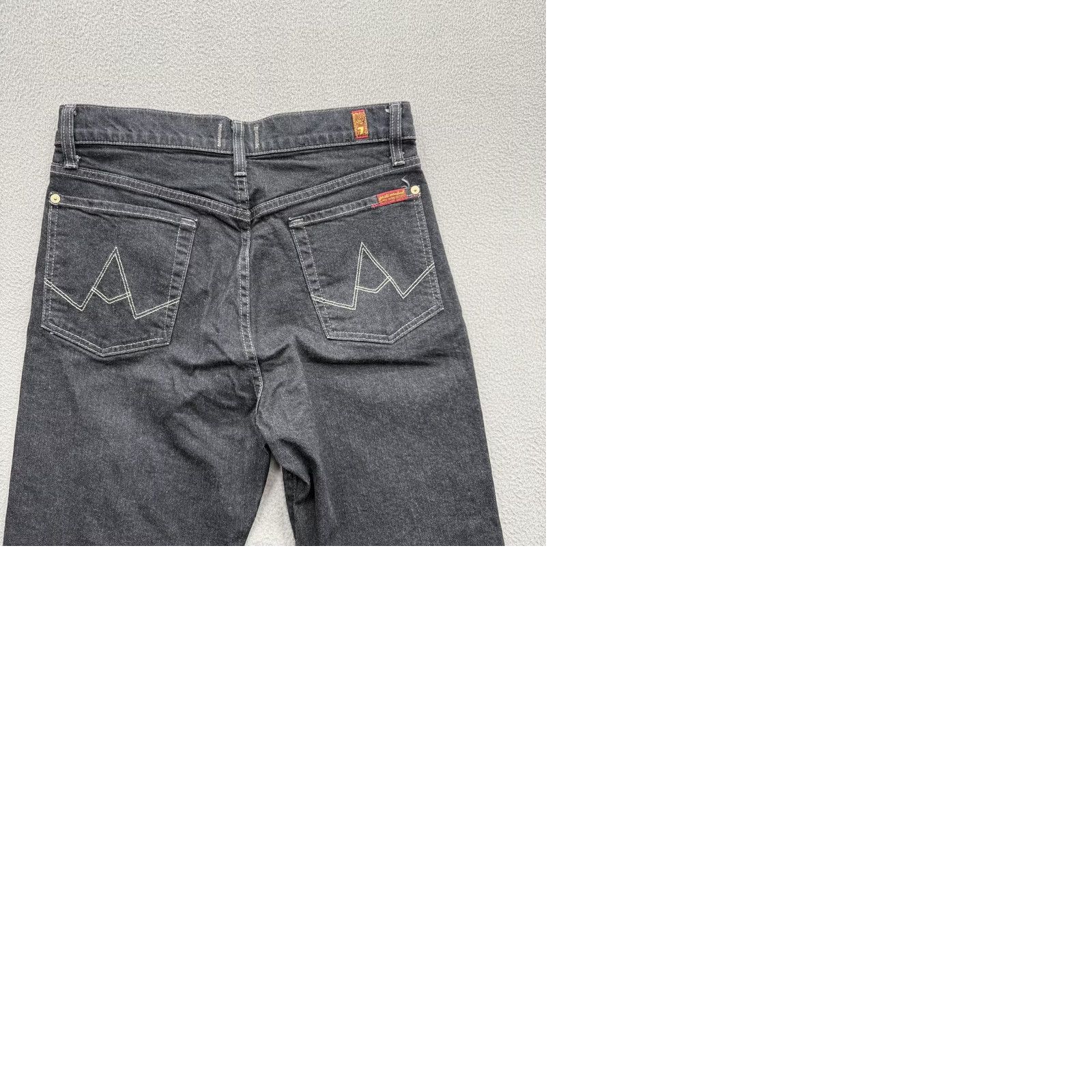 7 For All Mankind 7 For All Mankind Vintage Straight Jeans Mens 30 Black Button Fly Size US 30 / EU 46 - 9 Thumbnail