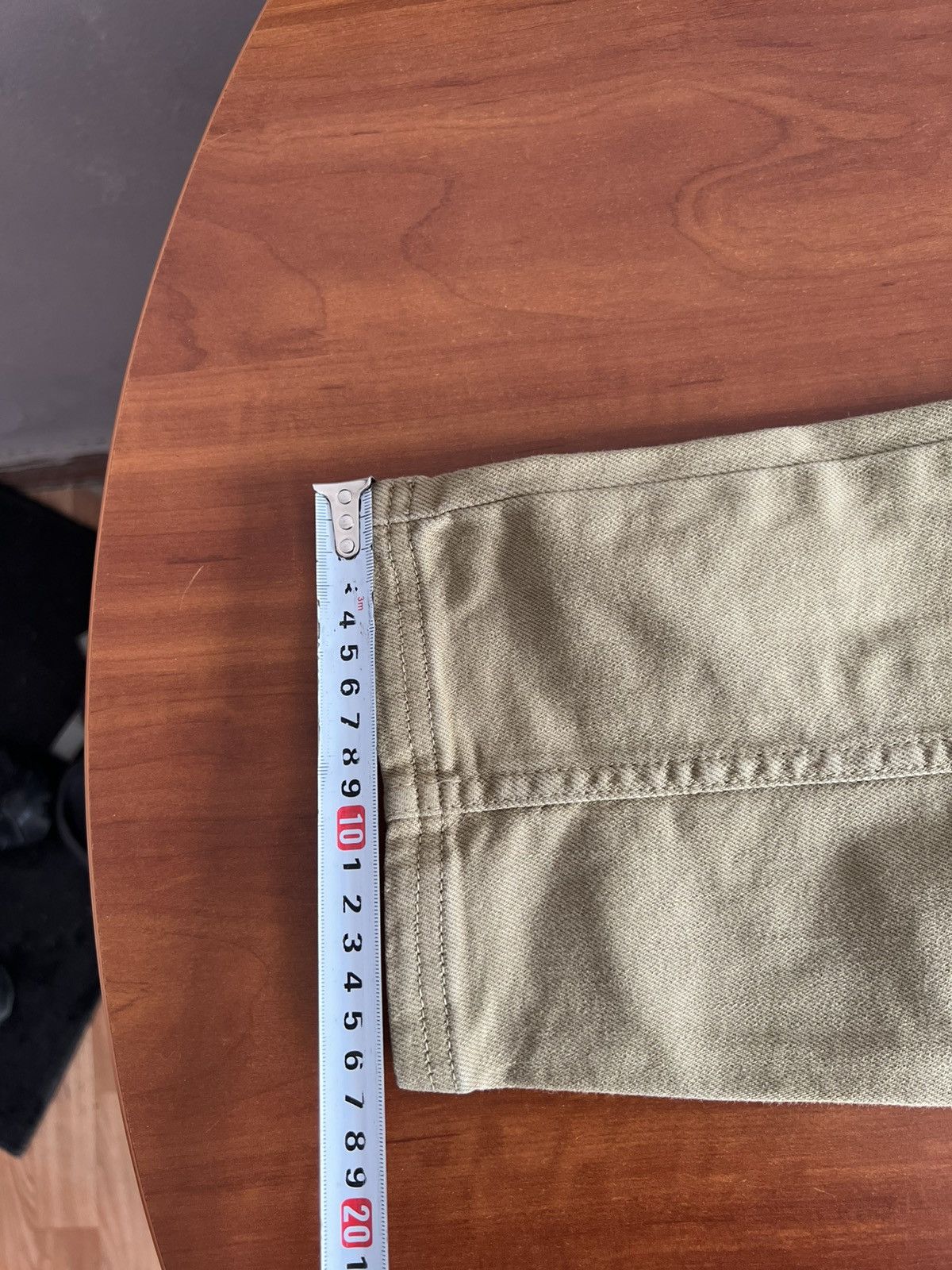 Sezane Sezane Paris Capri Women Khaki Classic Pants Size 43 Size 34" / US 12 / IT 48 - 13 Thumbnail