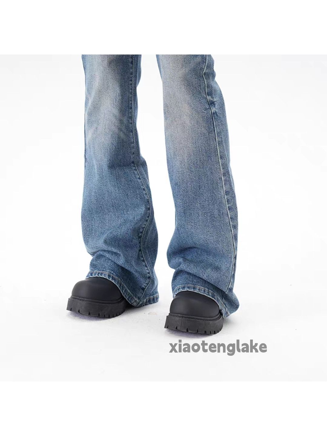 Jean Unisex outdoor utility punk yuppie grunge flared jeans Size US 28 / EU 44 - 11 Thumbnail