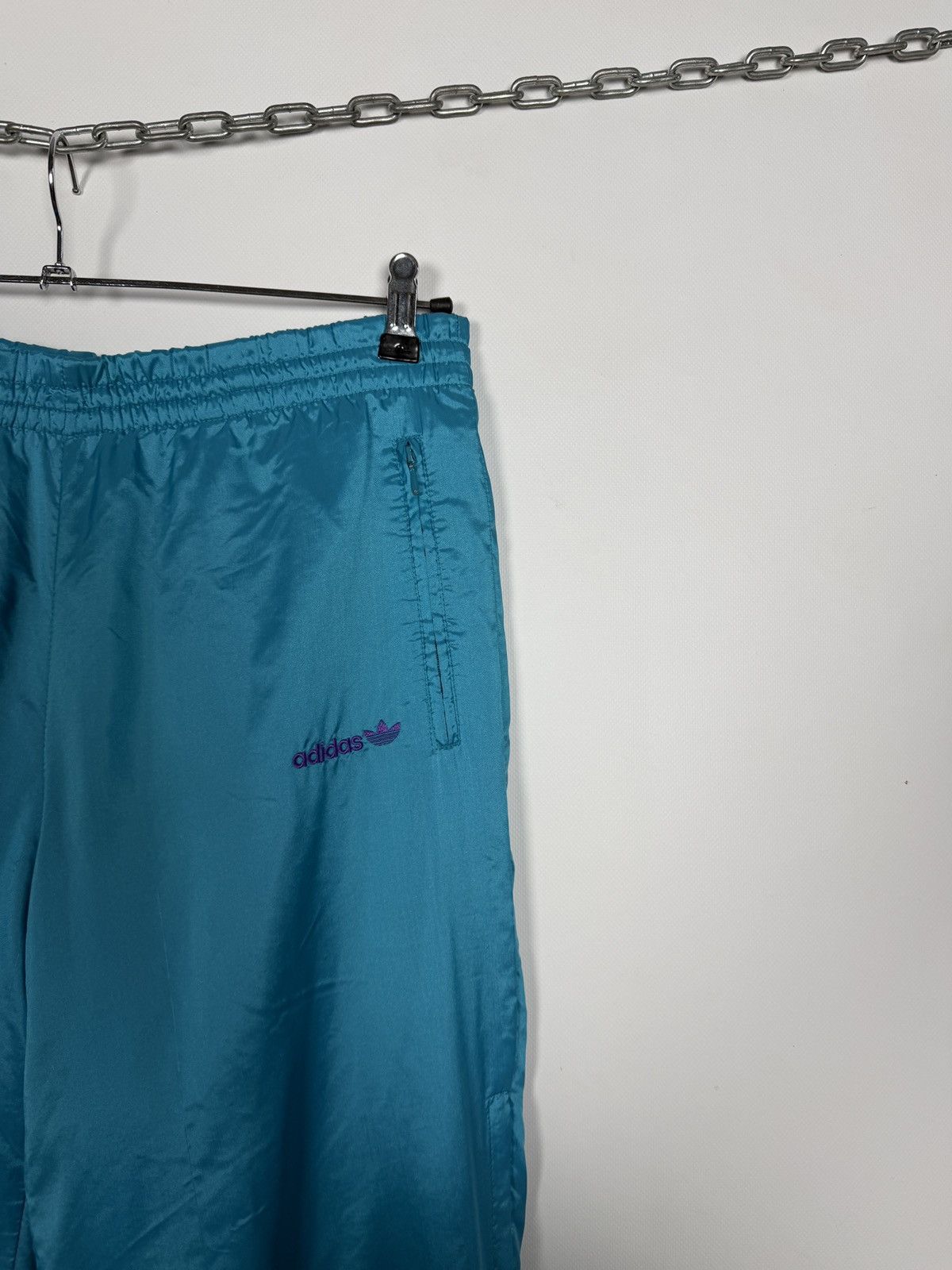 Adidas Vintage 90s Adidas Track Nylon Pants Retro Streetwear XS Size US 30 / EU 46 - 2 Thumbnail