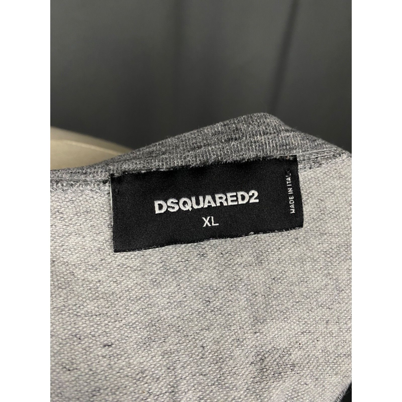 Dsquared2 Dsquared2 Born to Ride Men's Gray Crewneck Sweatershit Sweat Size US XL / EU 56 / 4 - 10 Thumbnail