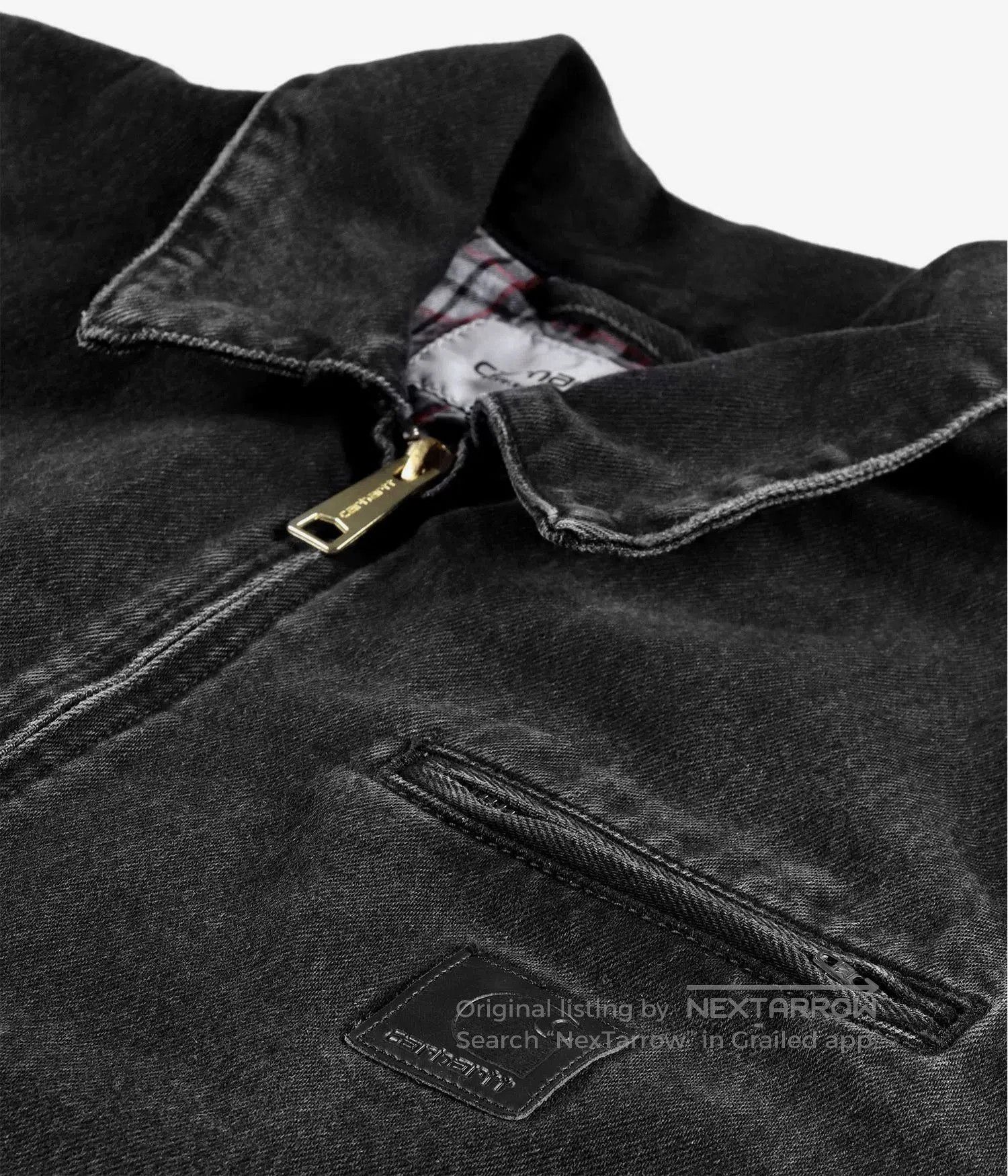 Carhartt carhartt rider jacket in black denim. Size US M / EU 48-50 / 2 - 6 Thumbnail