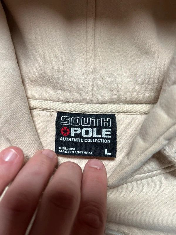 Southpole Southpole Beige Hoodie Rap Hiphop 00s y2k swag Size US L / EU 52-54 / 3 - 8 Thumbnail