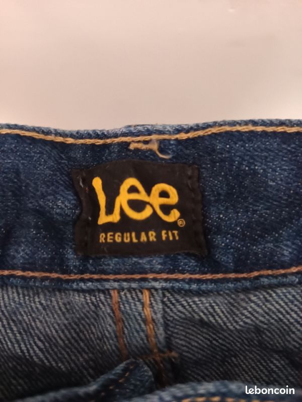 Lee Lee regular fit Jean - Blue - Men Size US 34 / EU 50 - 3 Thumbnail