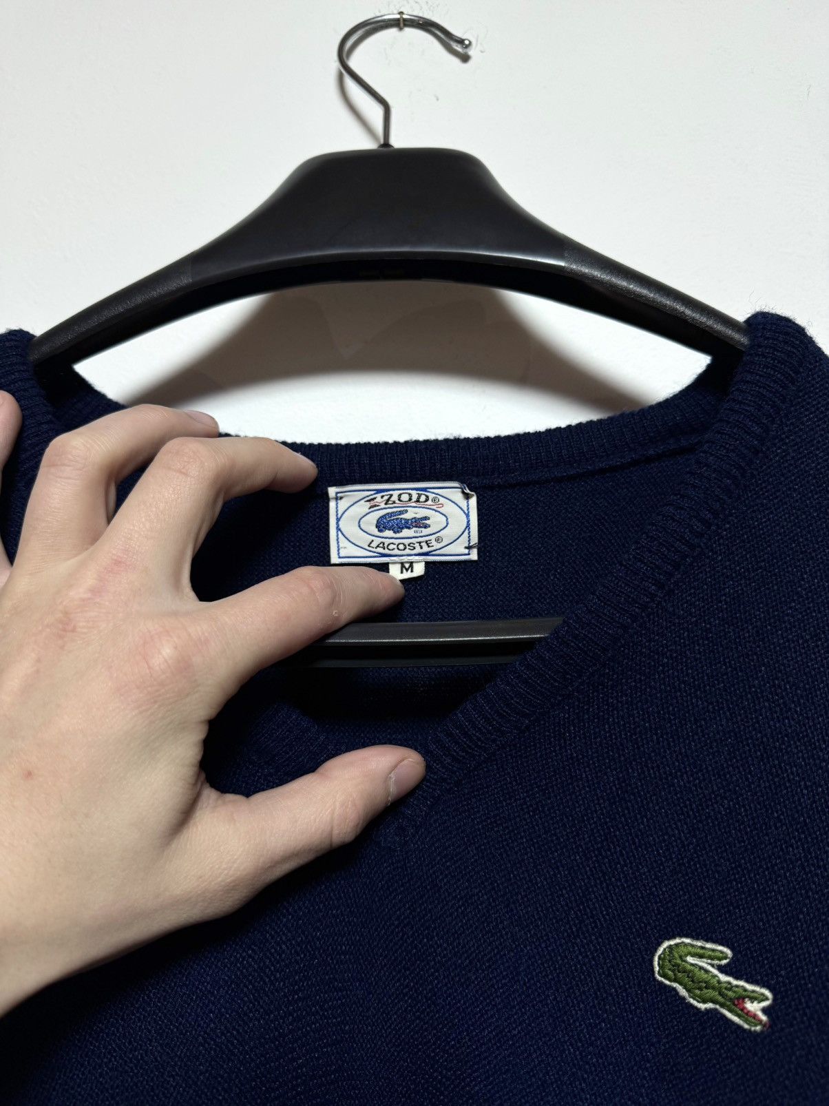 Lacoste Vintage Lacoste Izod knit sweater 80s jacket old money Y2K Size US M / EU 48-50 / 2 - 5 Thumbnail