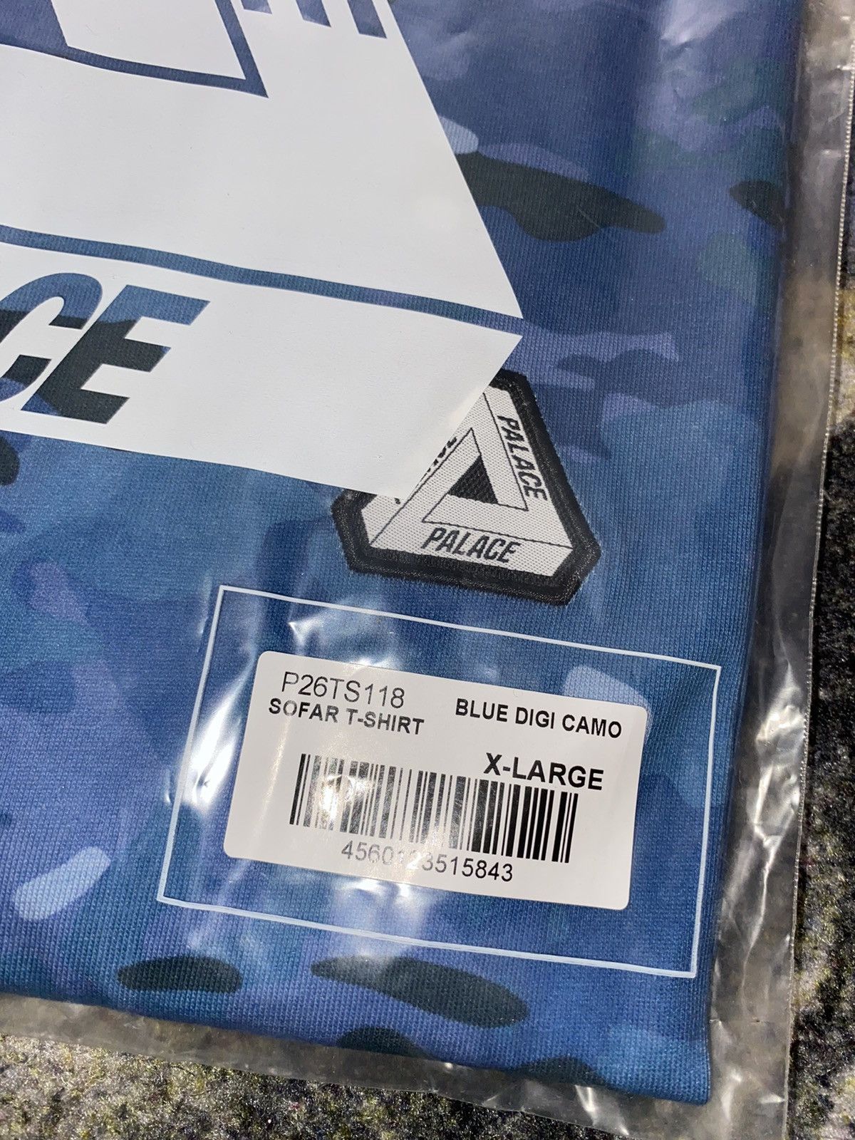 Palace Palace Sofar T-Shirt Digi Camo Blue Size US XL / EU 56 / 4 - 4 Thumbnail