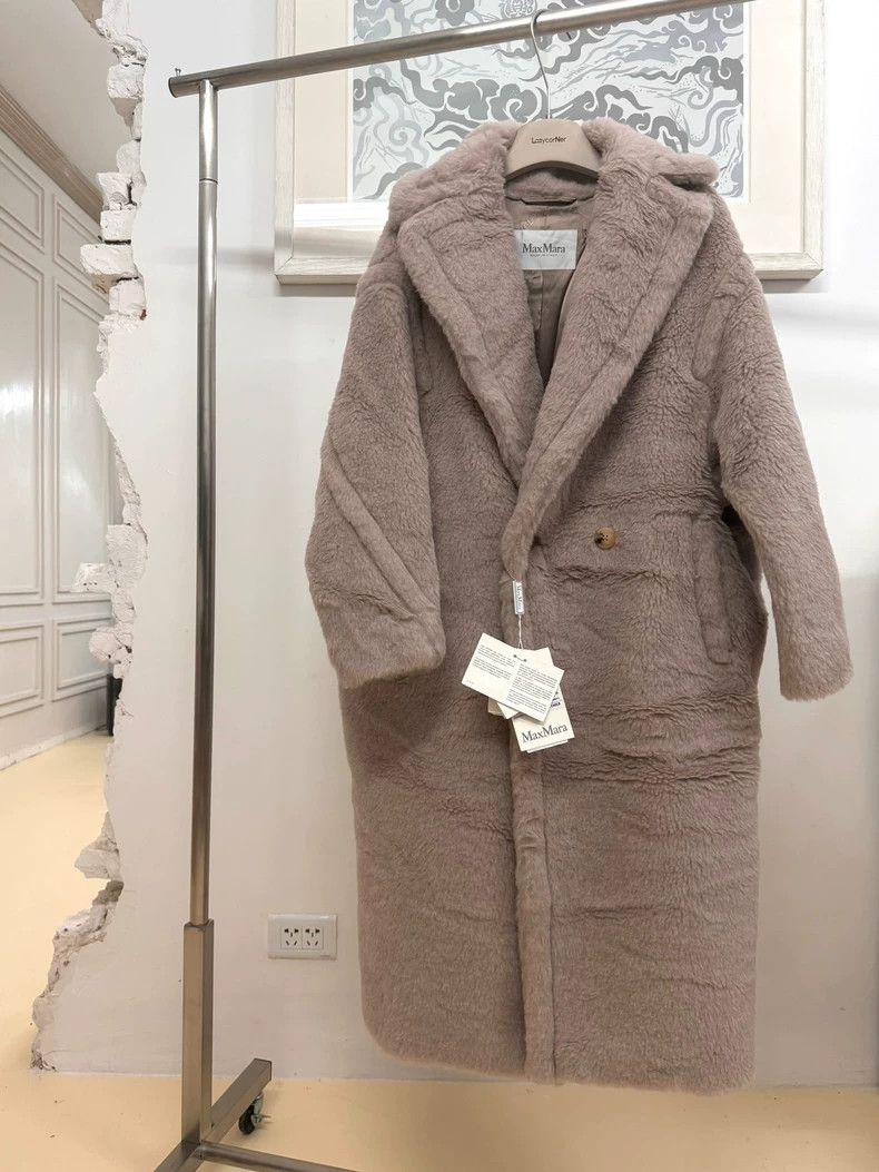 Max Mara Max Mara Classic teddy bear long lapel coat Size XS / US 0-2 / IT 36-38 - 1 Thumbnail