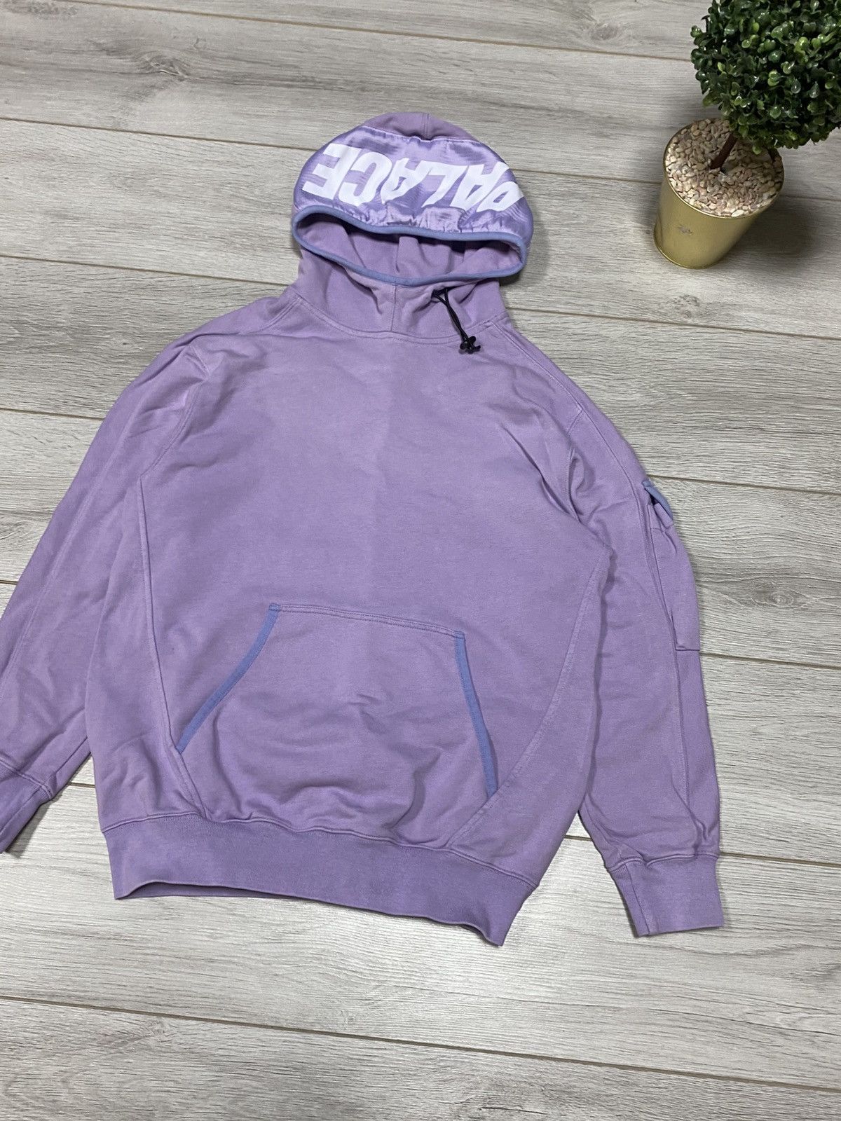 Palace Palace Giant Woven Label Hood hoodie big logo Size US S / EU 44-46 / 1 - 3 Thumbnail
