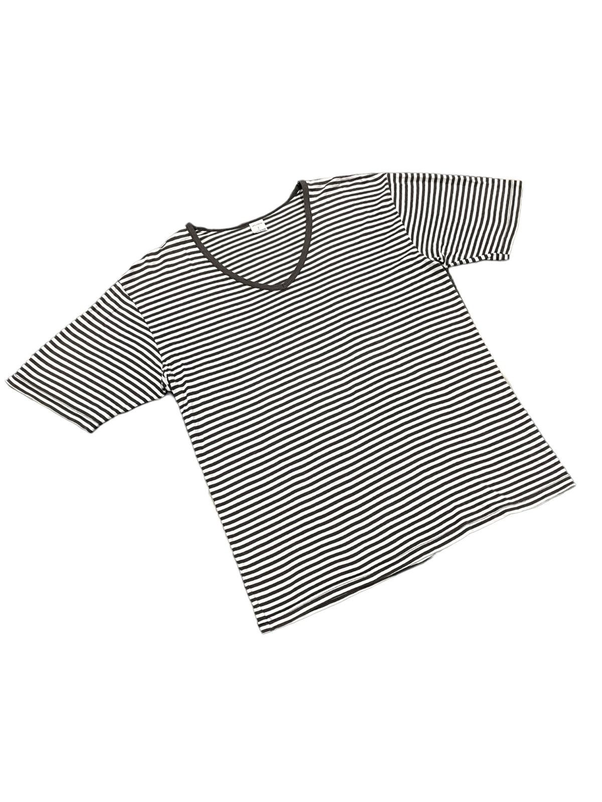 AMI × Designer Ami Intime Solarized Striper Border Tee Size US L / EU 52-54 / 3 - 4 Thumbnail