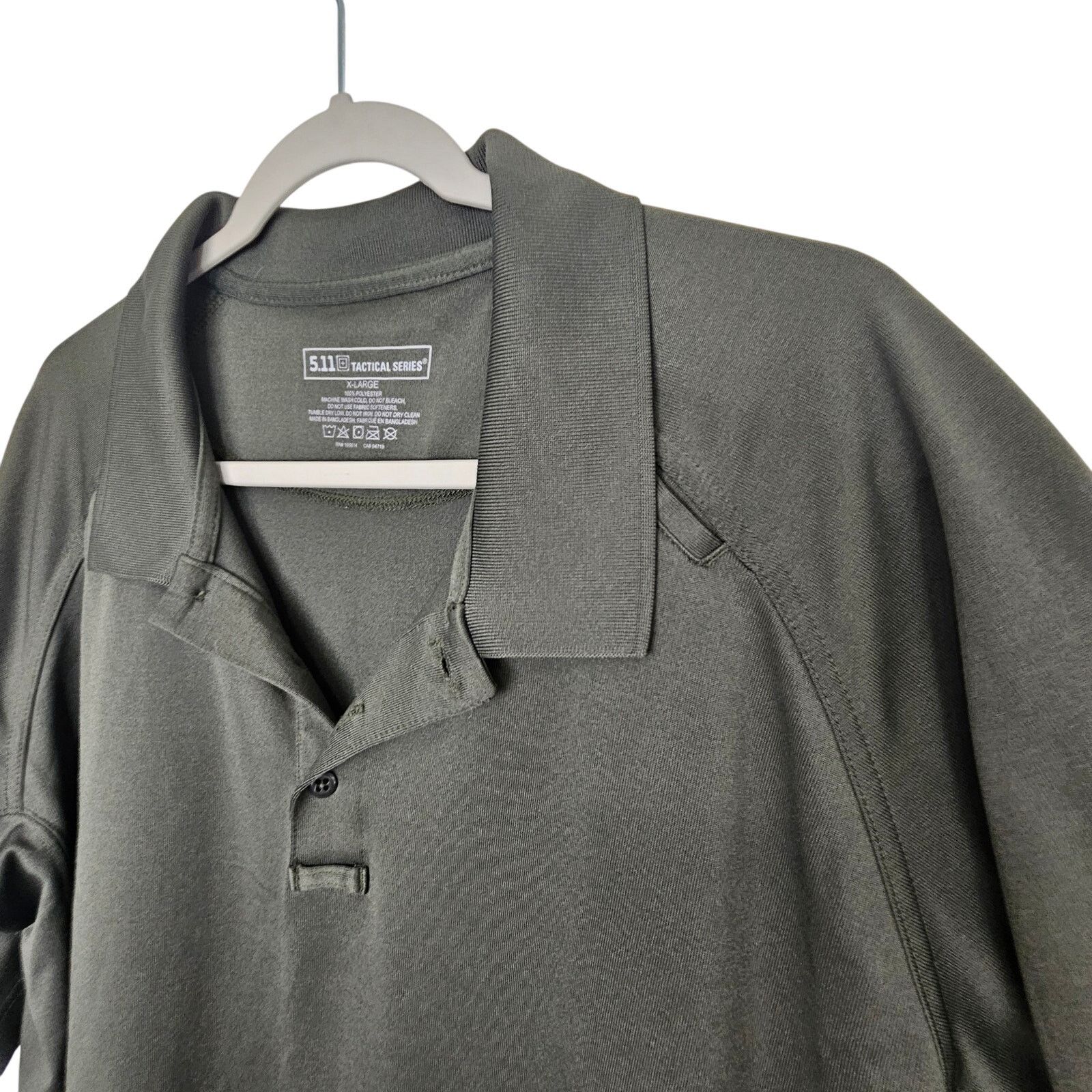 5.11 5.11 Tactical Mens Polo Shirt XL Stretch Wicking Minimalist Size US XL / EU 56 / 4 - 7 Thumbnail