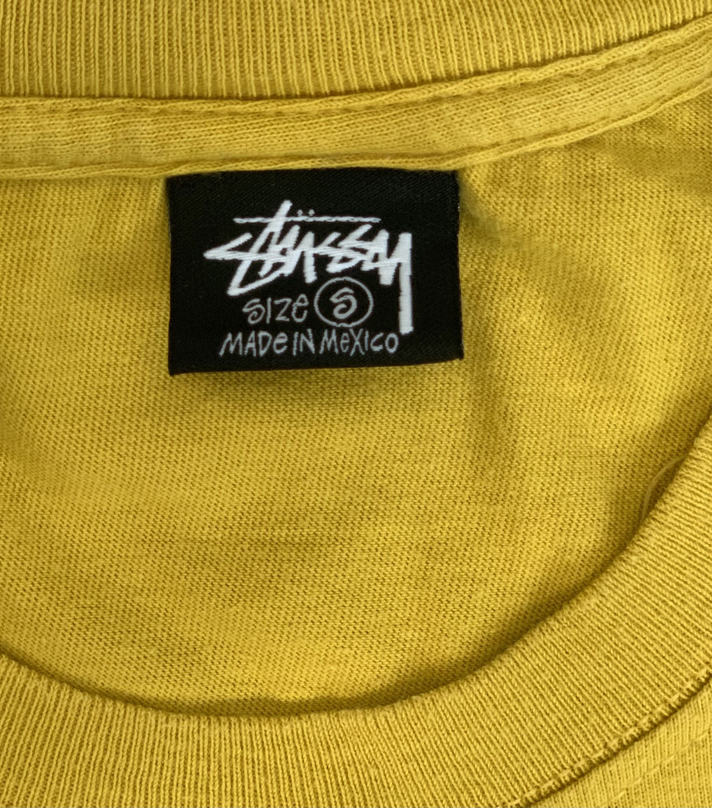 Stussy Stussy ´Stock Crown’ Tee Yellow - Size S Size US S / EU 44-46 / 1 - 5 Thumbnail