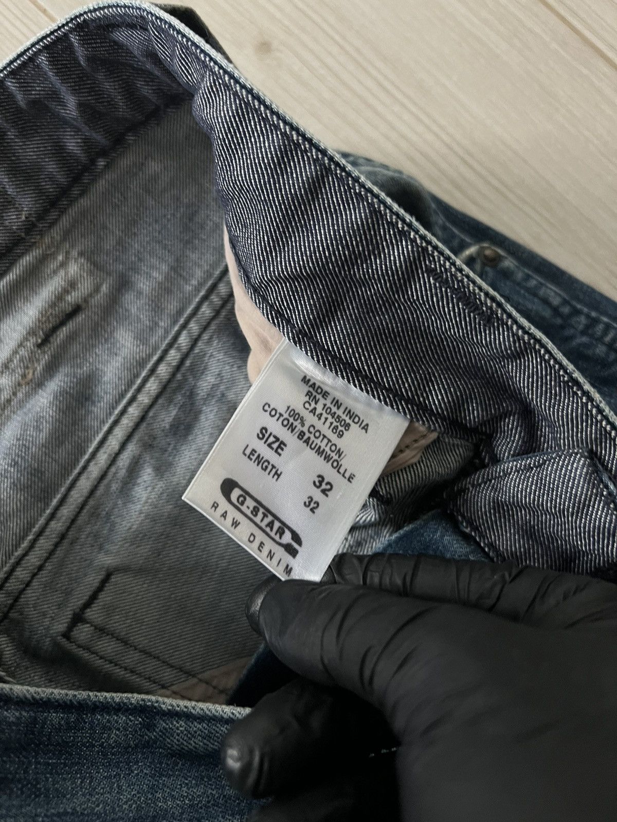G-Star G Star Raw Vintage Mens Denim Pants Double Knee Patchwork 32 Size US 32 / EU 48 - 10 Thumbnail