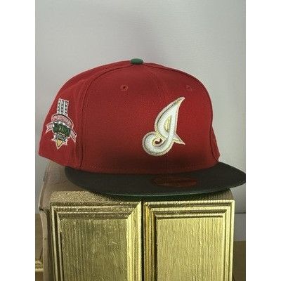 New Era Cleveland Indians Jacobs Field 10th Anniv 59FIFTY Fitted Hat Size ONE SIZE - 1 Thumbnail