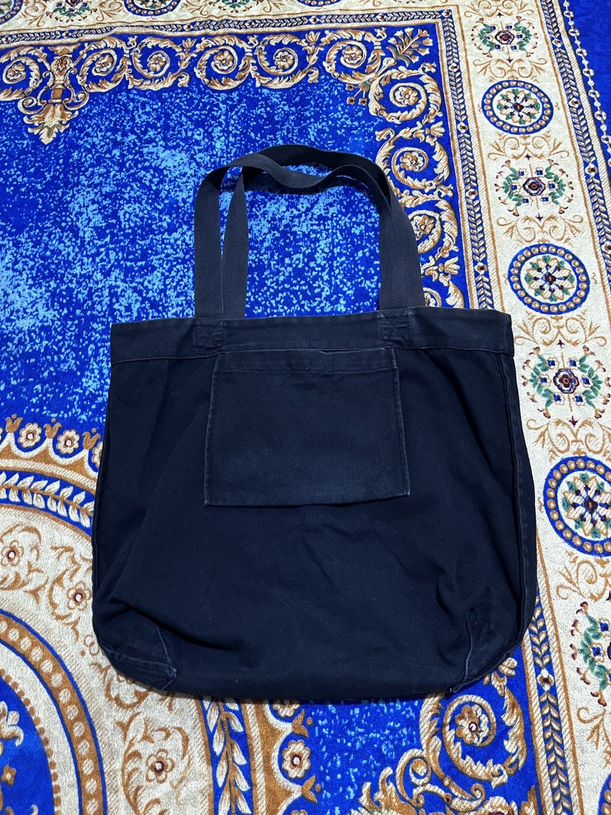 Yohji Yamamoto Black Yohji Yamamoto pour homme signatur tote bag Size ONE SIZE - 7 Thumbnail