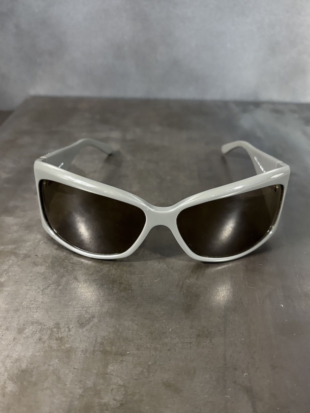 Celine 2000s Celine Sunglasses Triomphe Vintage Sport Wrap Logo Size ONE SIZE - 17 Thumbnail