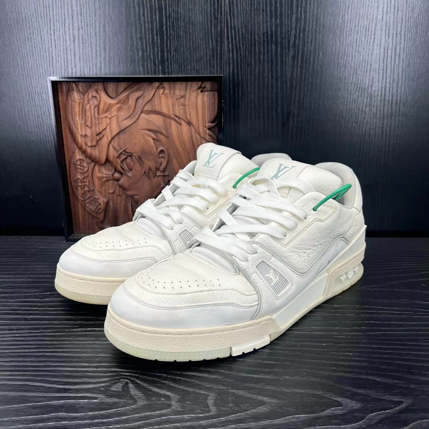 Louis Vuitton LV Trainer White Cement US9/EU43 New Size US 10 / EU 43 - 1 Thumbnail